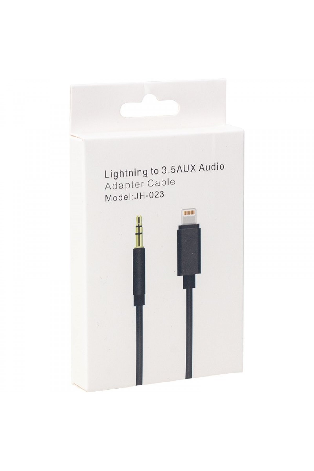 JH-023 IPHONE LIGHTNING TO 3.5 MM AUX STEREO ÇEVİRİCİ KABLO (4767) - Lisinya
