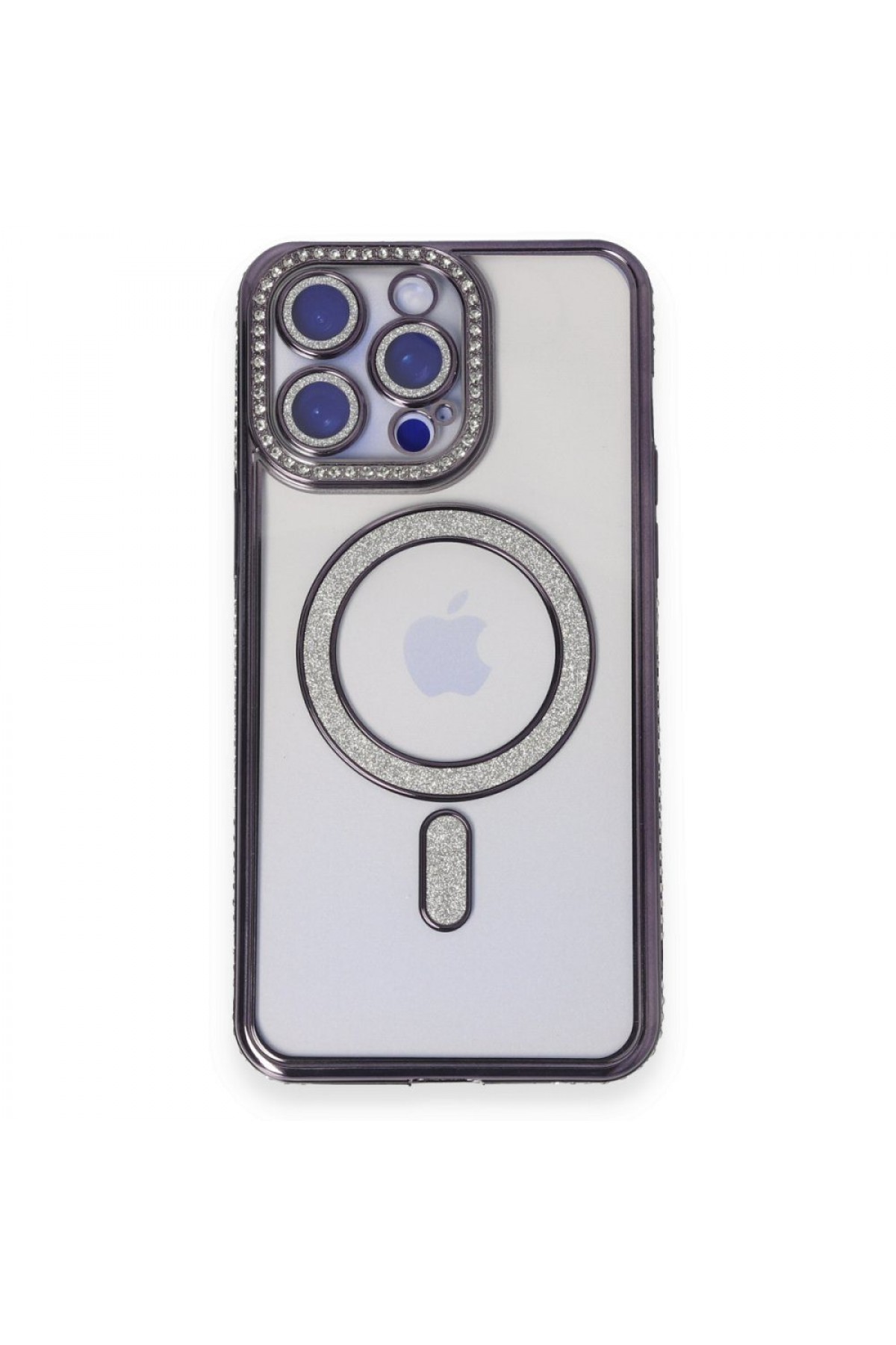 İphone 15 Pro Kılıf Joke Simli Magneticsafe Kılıf Renk: Siyah - Lisinya İphone 15 Pro Kılıf Joke Simli Magneticsafe Kılıf Renk: Siyah - Lisinya