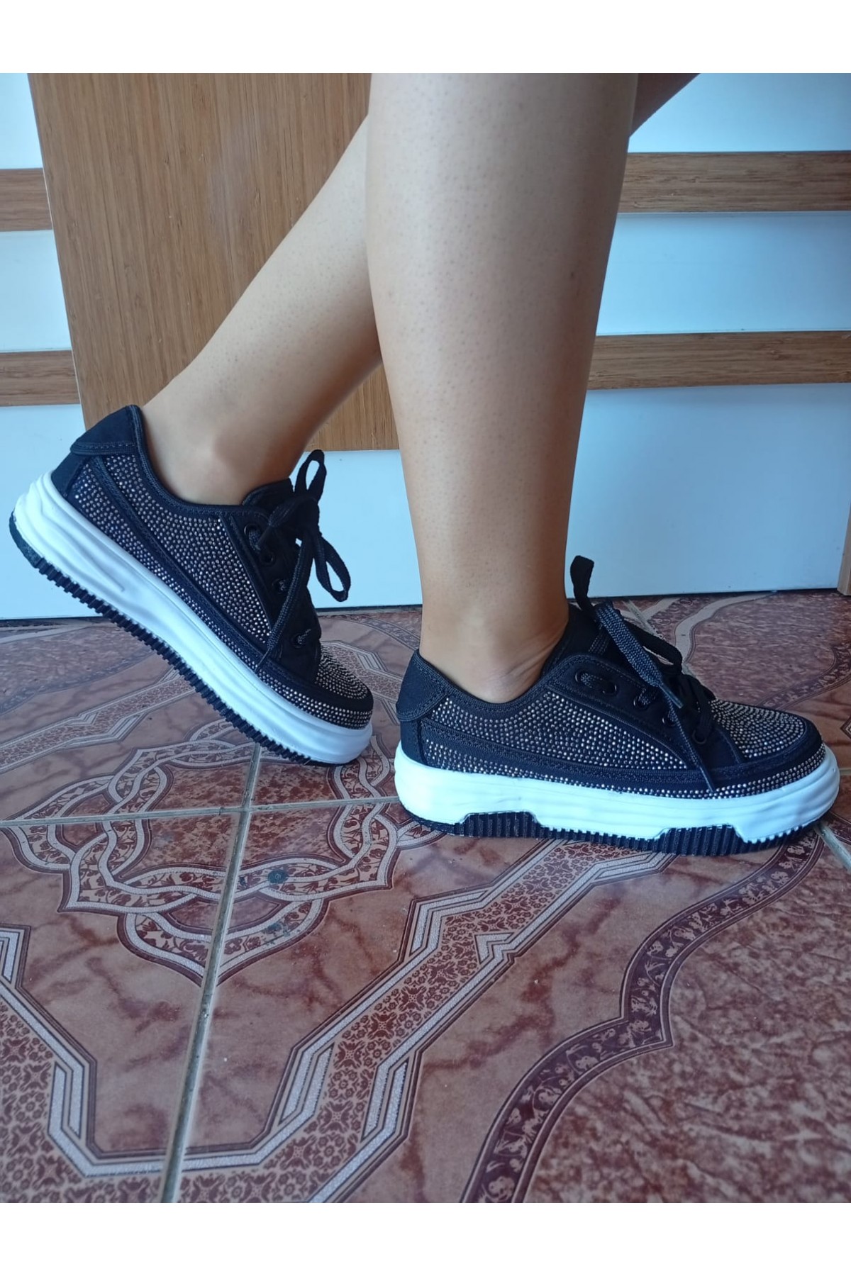 Kadın Spor Ayakkabı Siyah Renk Kadın Spor Ayakkabı Siyah Renk