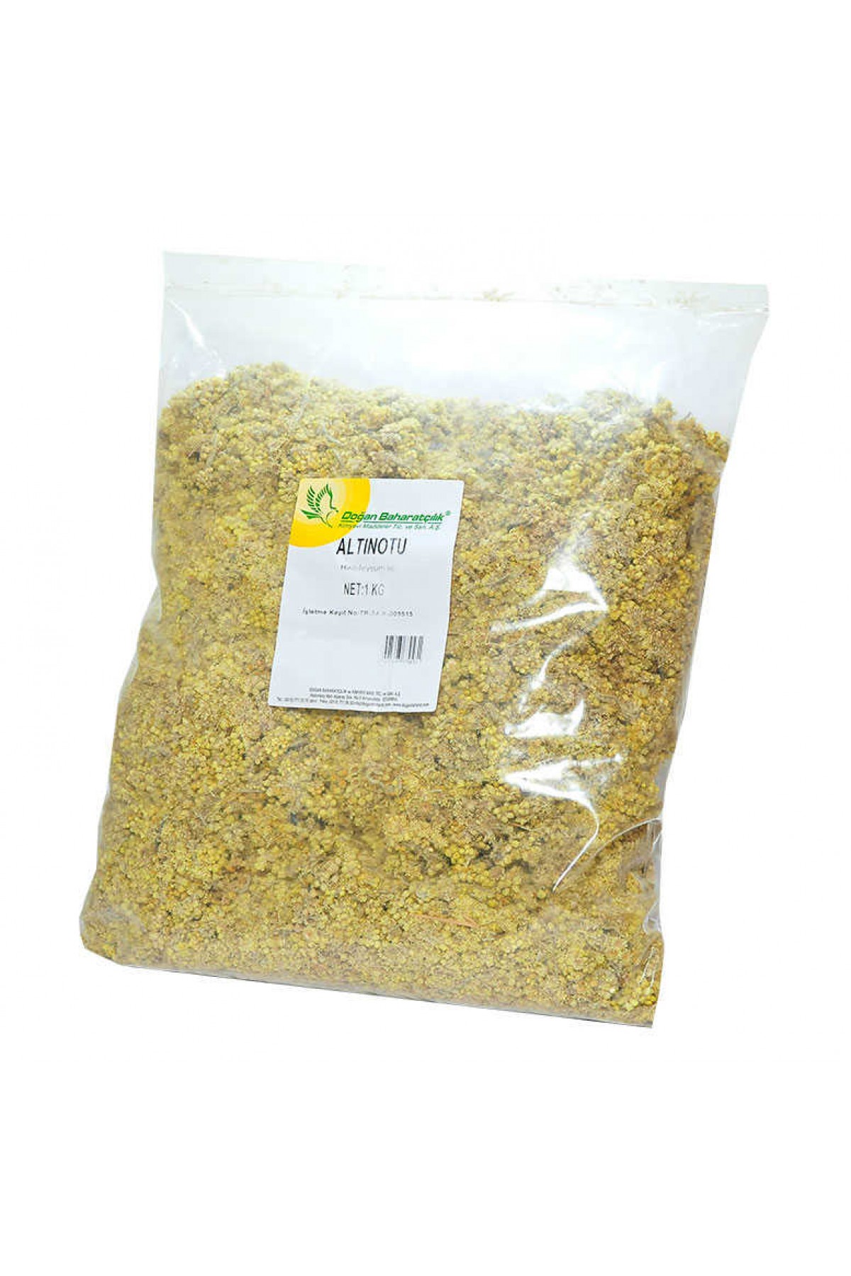 Lisinya214 Doğal Altın Çiçeği Otu 1000 Gr Paket