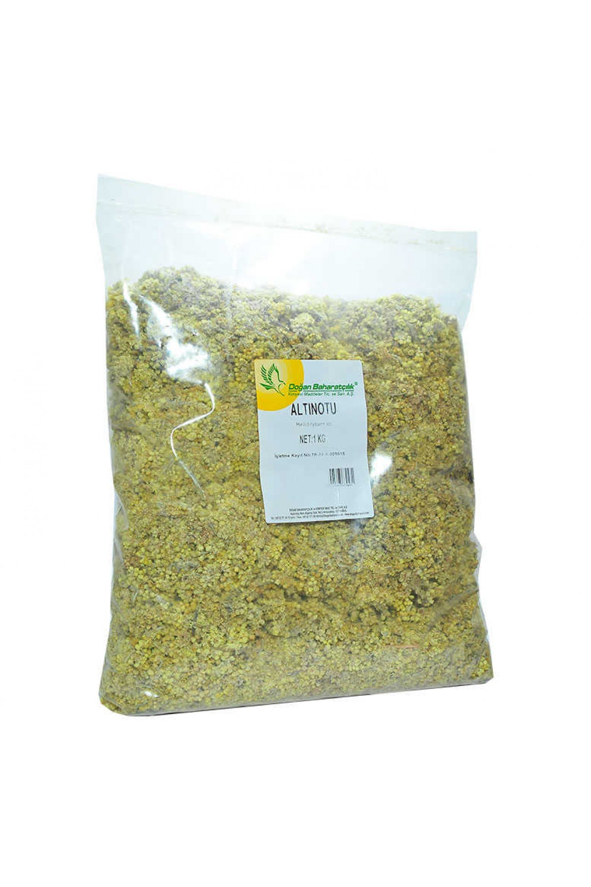 Lisinya214 Doğal Altın Çiçeği Otu 1000 Gr Paket