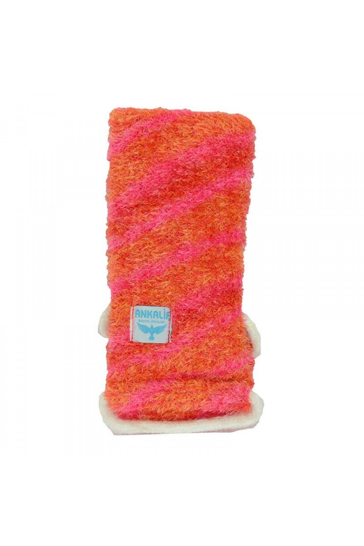 İpli Sırt ve Vücut Yumuşak Banyo Lifi Pembe-Turuncu 56x10 Cm İpli Sırt ve Vücut Yumuşak Banyo Lifi Pembe-Turuncu 56x10 Cm