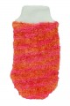 Lastikli El Geçmeli Yumuşak Eldiven Banyo Lifi Pembe-Tcu 20x10 Cm Lisinya214 Lastikli El Geçmeli Yumuşak Eldiven Banyo Lifi Pembe-Turuncu 20x10 Cm