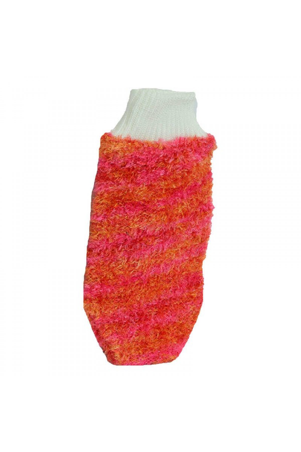 Lastikli El Geçmeli Yumuşak Eldiven Banyo Lifi Pembe-Tcu 20x10 Cm Lisinya214 Lastikli El Geçmeli Yumuşak Eldiven Banyo Lifi Pembe-Turuncu 20x10 Cm