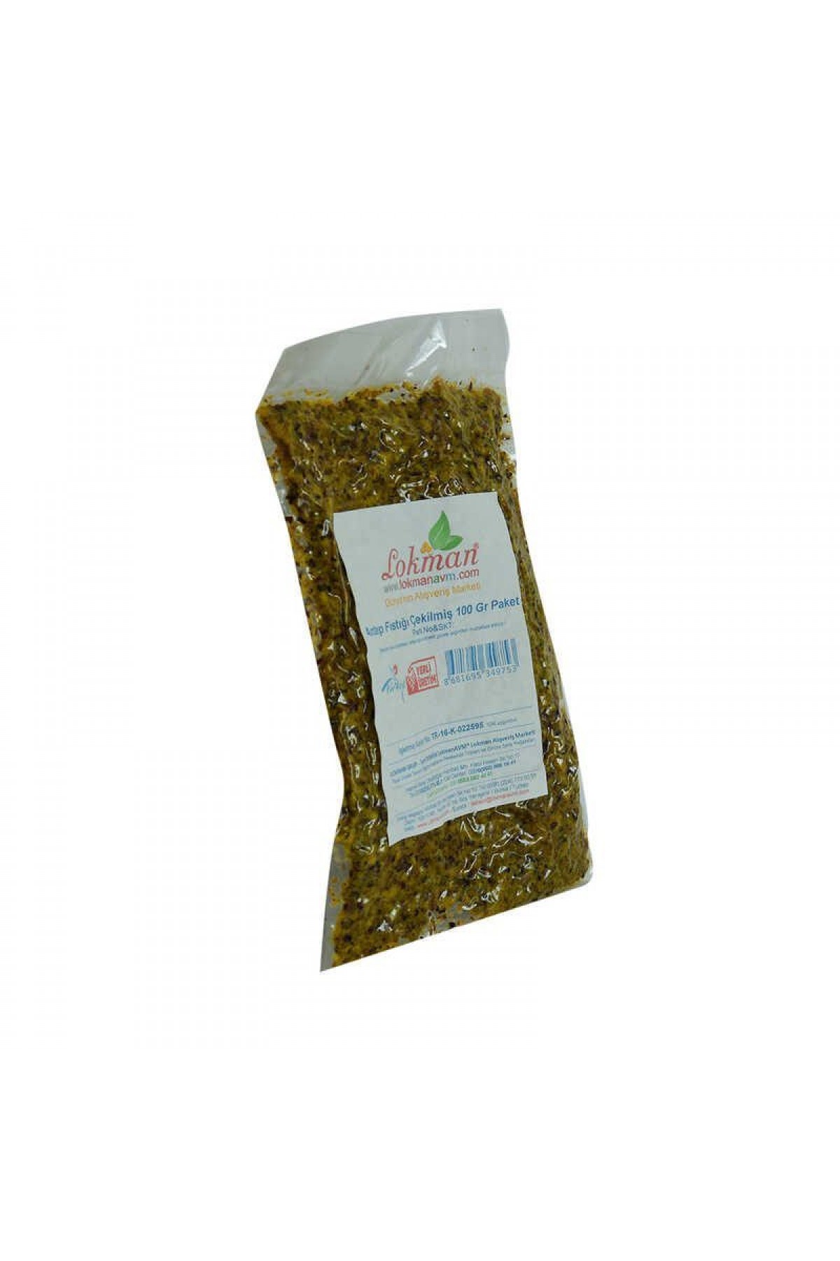 Antep Fıstığı Çekilmiş 100 Gr paket Lisinya214 Antep Fıstığı Çekilmiş 100 Gr paket