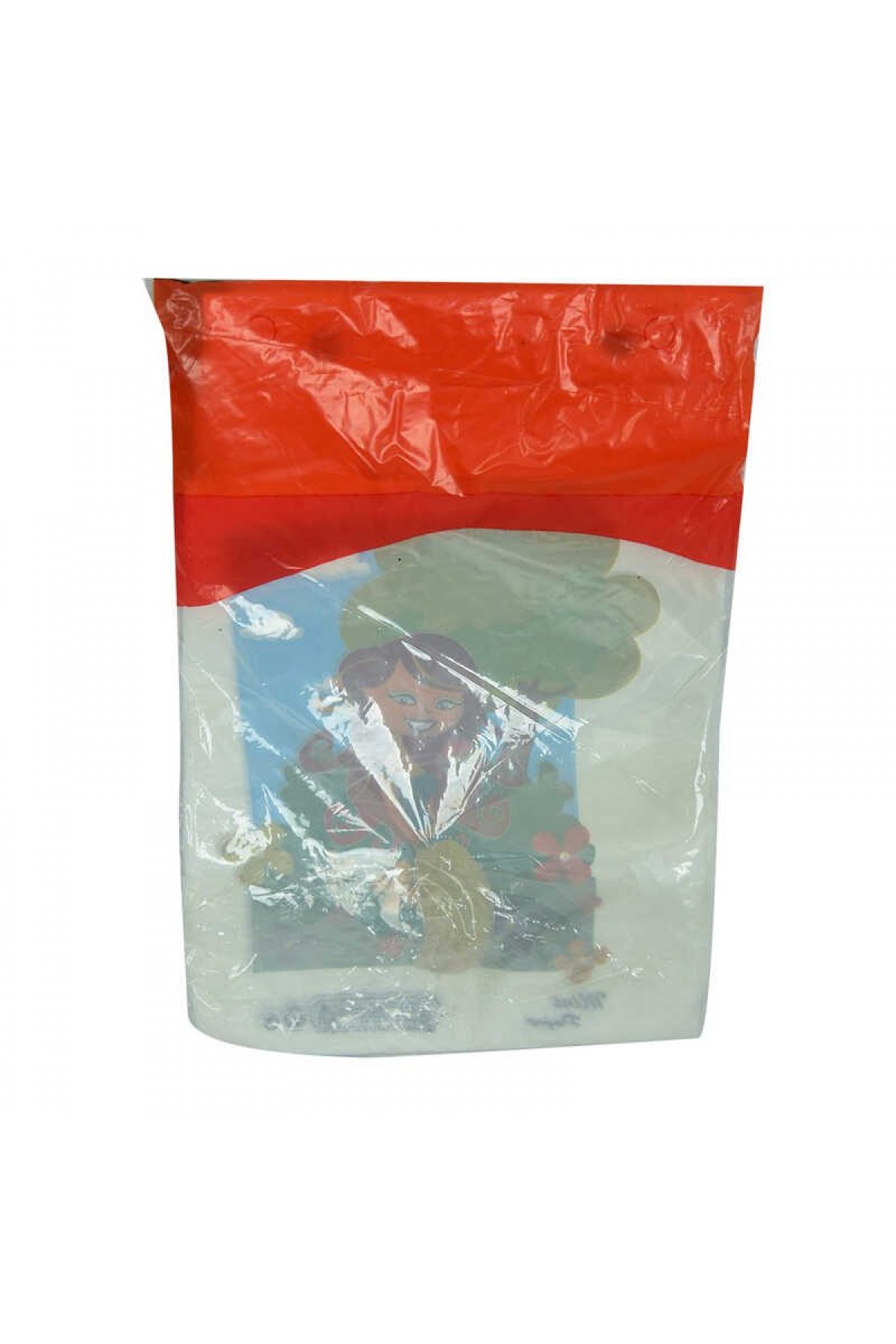 Lisinya214 Arma Baskılı Mini Poşet Eczane Mağaza Dükkan Poşeti Karma Desen Renk 32X20 Cm 100 Adet No:0