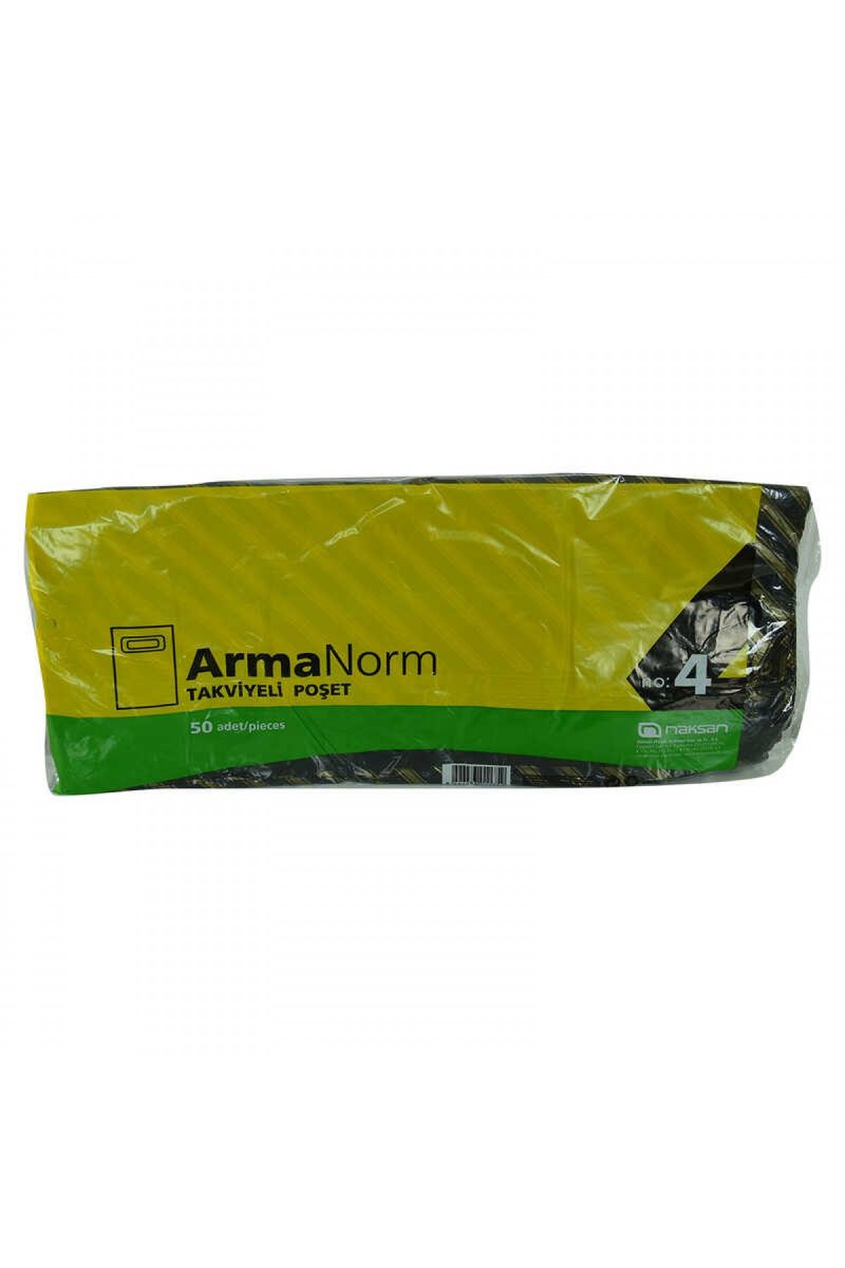 Lisinya214 ArmaNorm Takviyeli Çanta Poşet Karma Desen Renk 40X50 50 Adet No:4