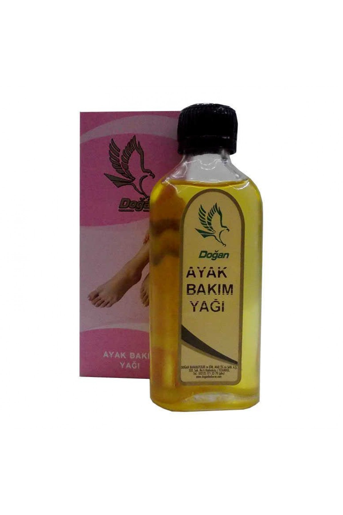 Ayak Bakım ve Masaj Yağı Cam Şişe 100 ML Ayak Bakım ve Masaj Yağı Cam Şişe 100 ML
