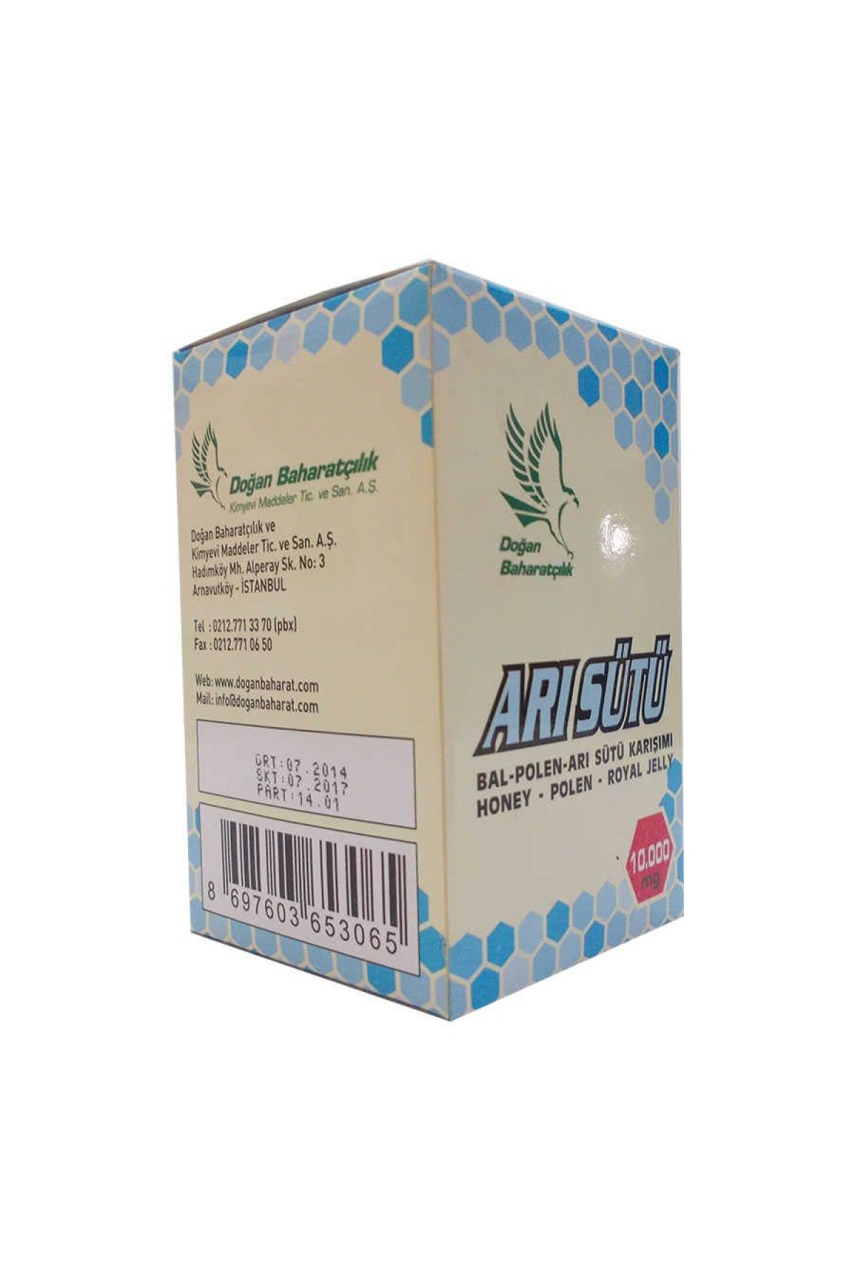 Lisinya214 Bal Polen Arı Sütü Karışımı Normal Doz 10000 Mg
