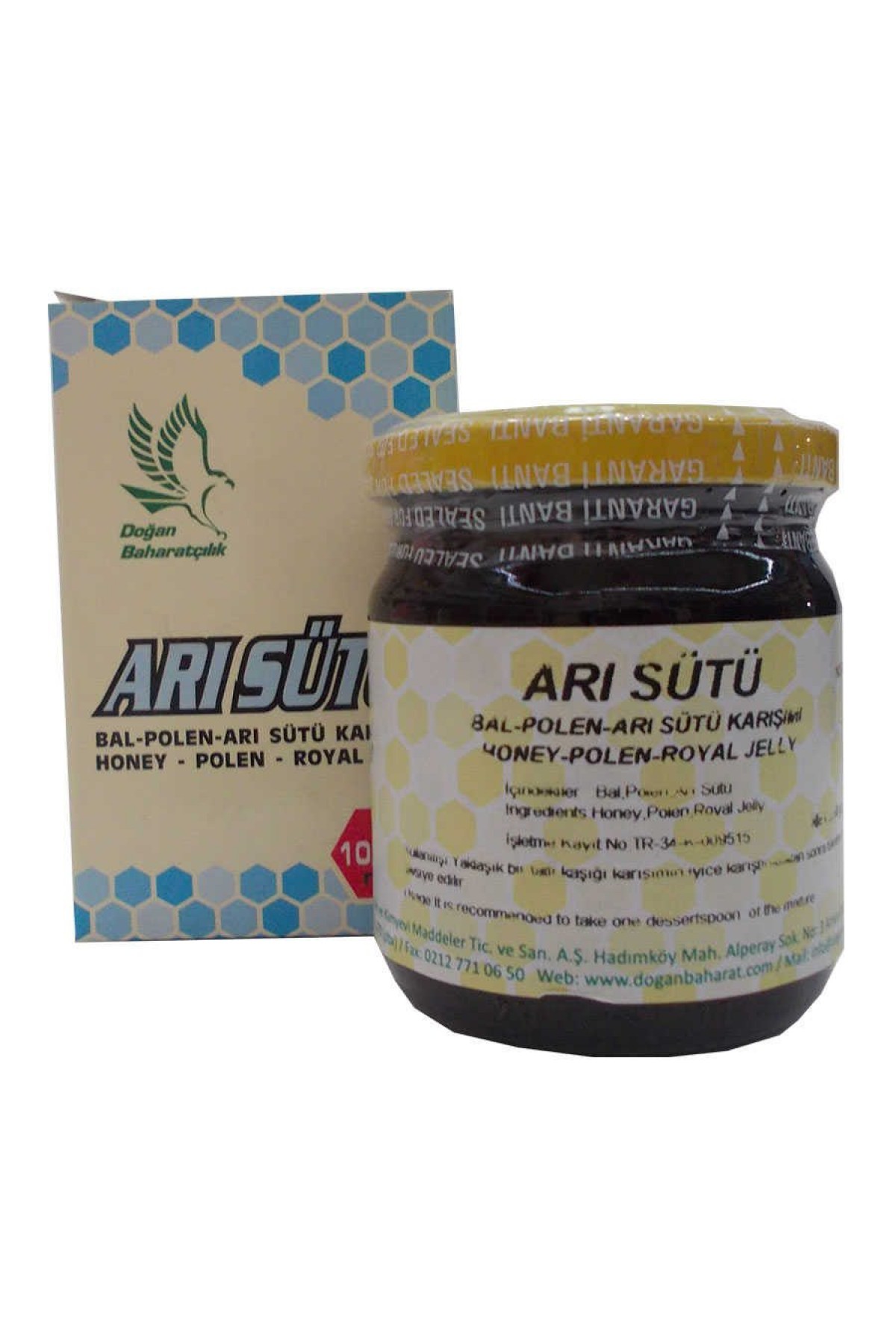 Lisinya214 Bal Polen Arı Sütü Karışımı Normal Doz 10000 Mg