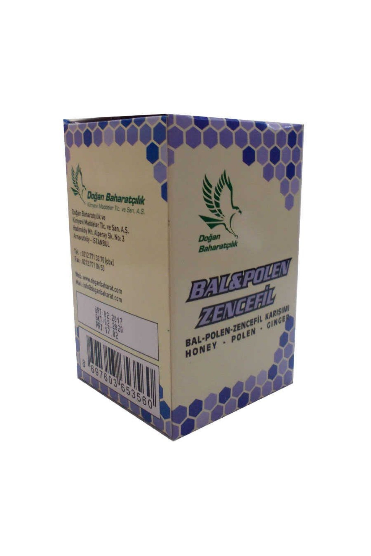Lisinya214 Bal Polen Zencefil Karışımı 230 Gr