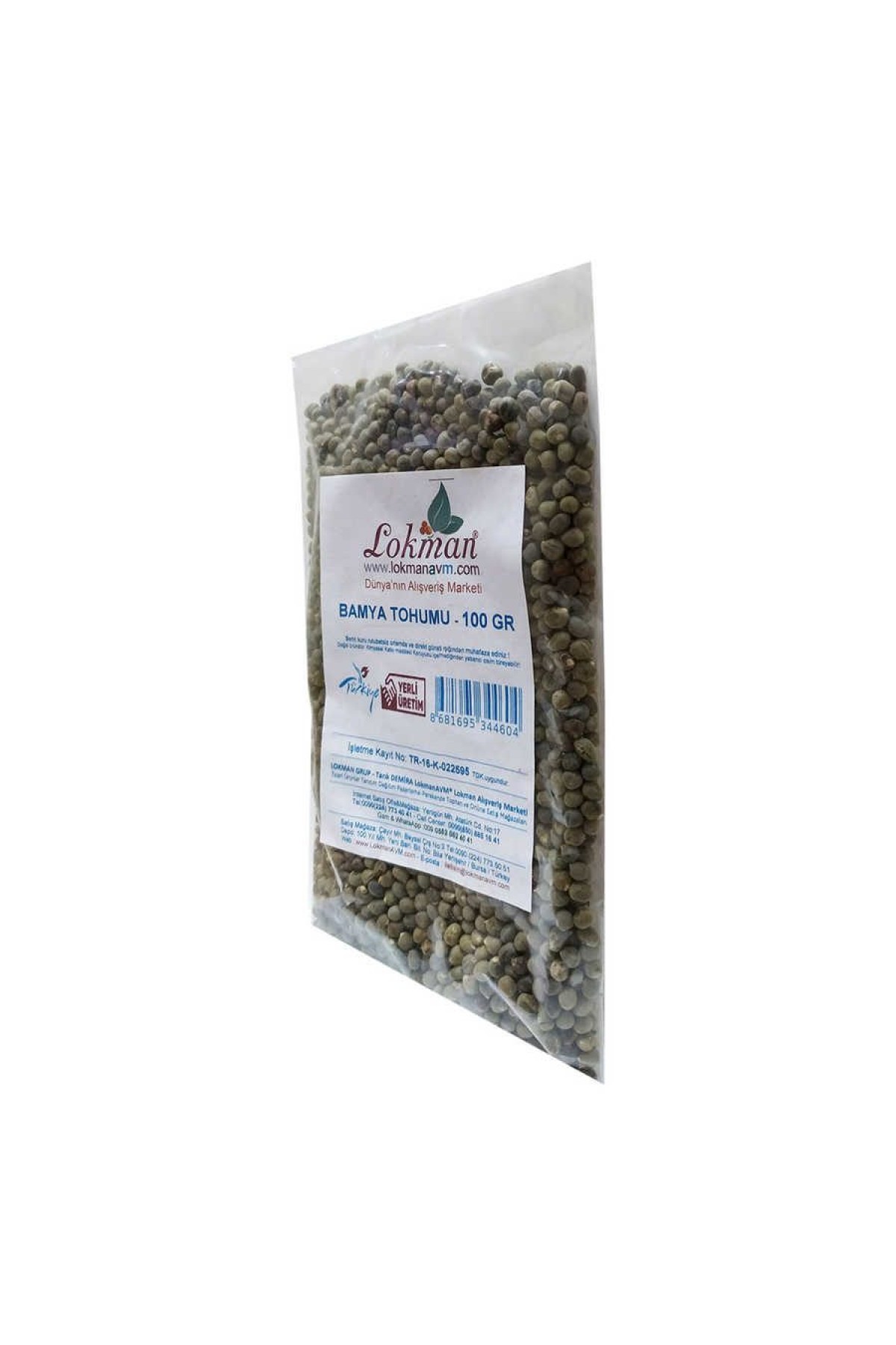 Lisinya214 Bamya Tohumu 100 Gr Paket