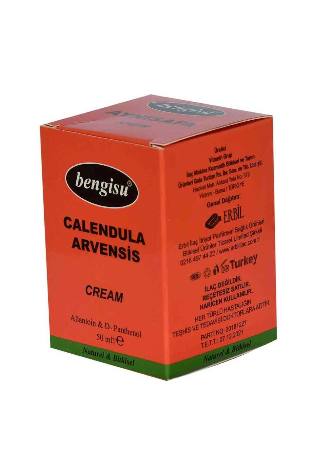 Lisinya214 Aynısafa Krem Allantoin ve D- Panthenol 50 ML