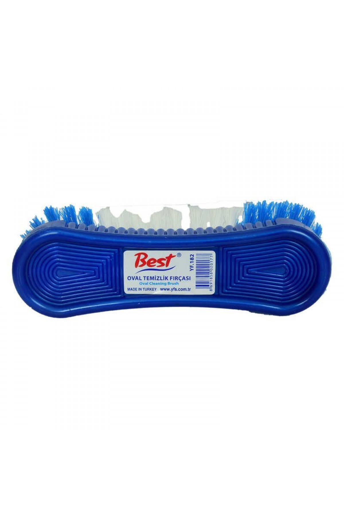 Lisinya214 Oval Temizlik Fırçası Plastik Halı Fırça Karışık Renk 17 Cm