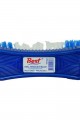 Lisinya214 Oval Temizlik Fırçası Plastik Halı Fırça Karışık Renk 17 Cm
