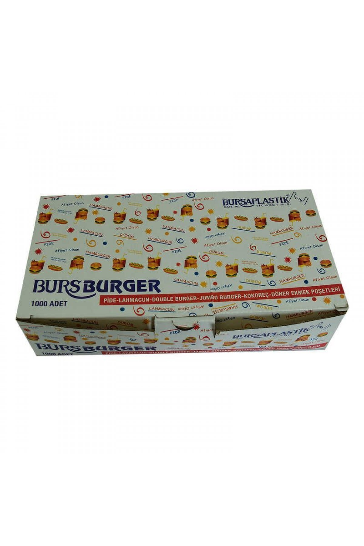 Bursburger Pide Lahmacun Burger Kokoreç Döner Ekmek Hışır Poşeti 13X26 1000 Adet Lisinya214 Bursburger Pide Lahmacun Burger Kokoreç Döner Ekmek Hışır Poşeti 13X26 1000 Adet