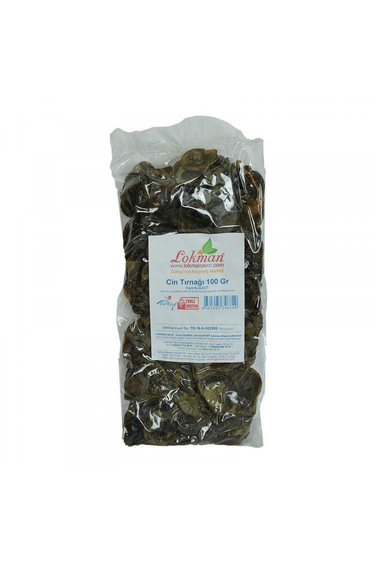 Cin Tırnağı 100 Gr Paket Lisinya214 Cin Tırnağı 100 Gr Paket