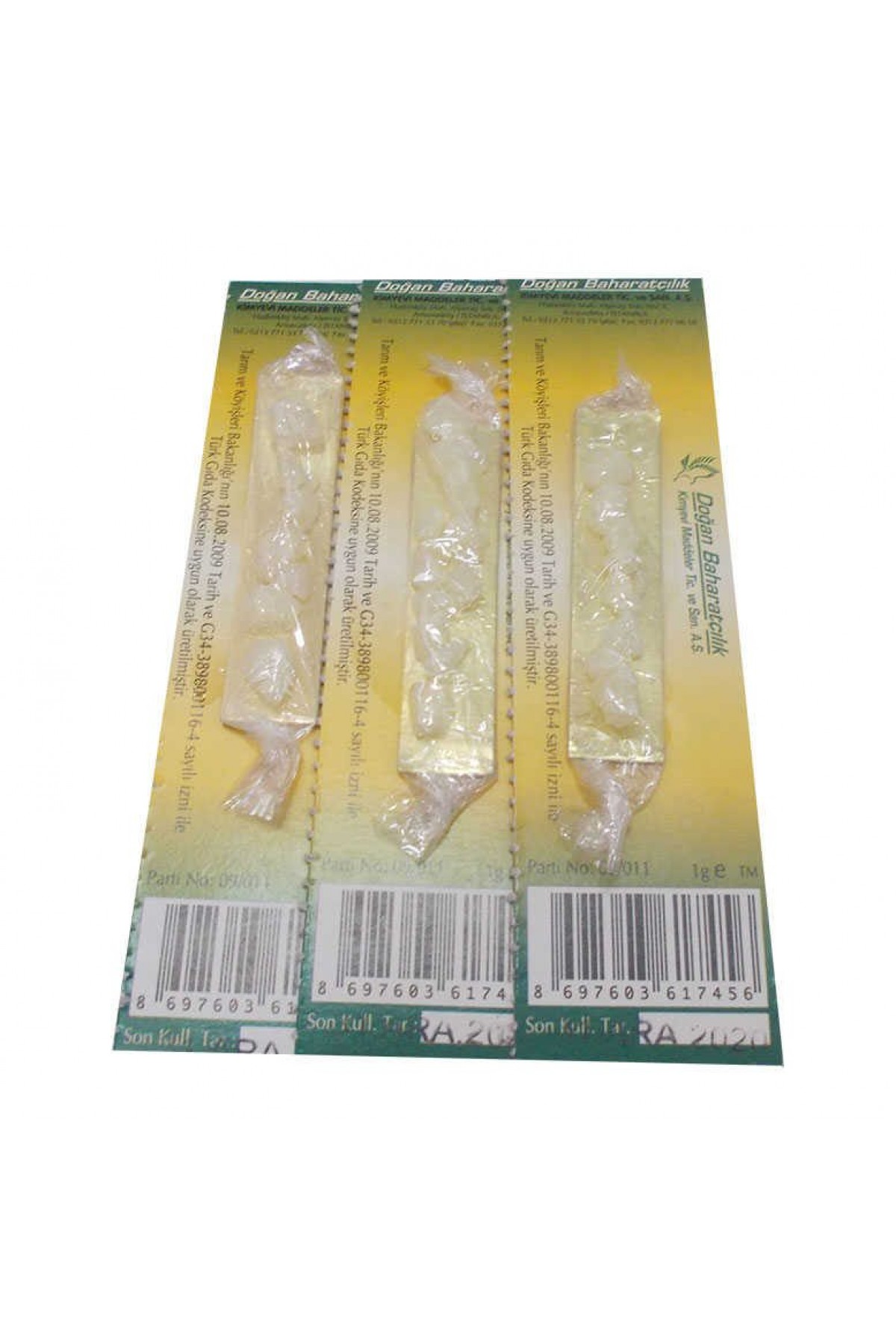 Lisinya214 Damla Sakızı Saf Doğal 1 Gr Paket