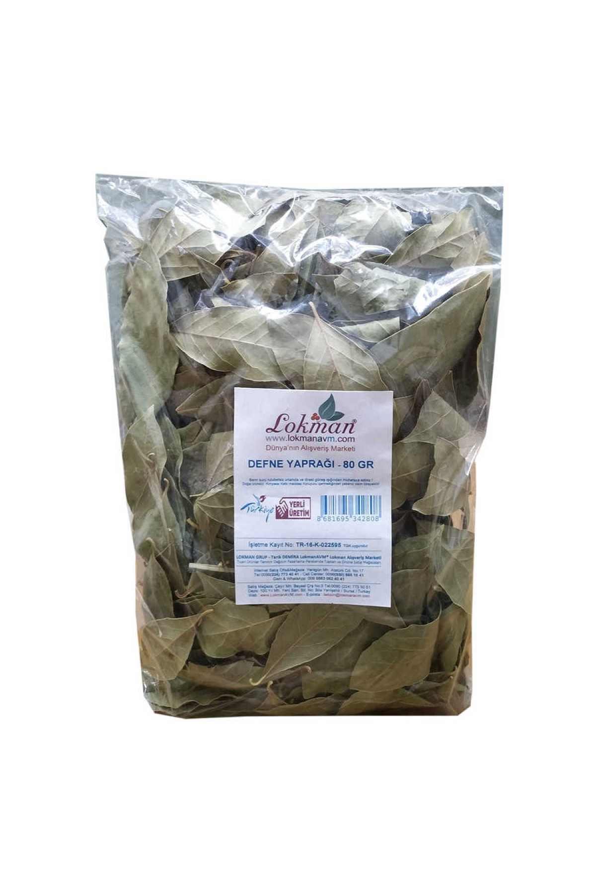 Lisinya214 Defne Yaprağı 80 Gr Paket