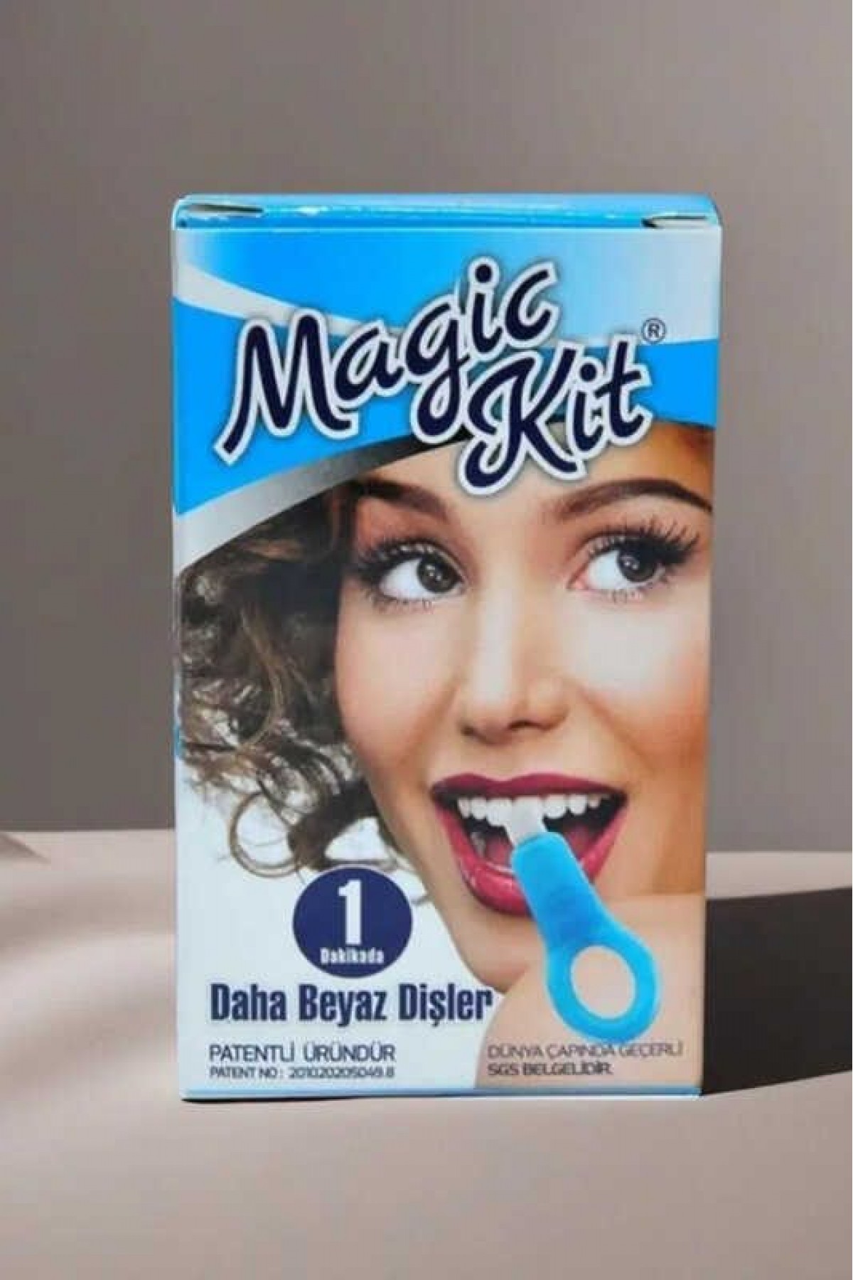 Lisinya214 Diş Leke Silgisi 1 Aparatlı + 5 Yedek Süngerli Set 1 Paket