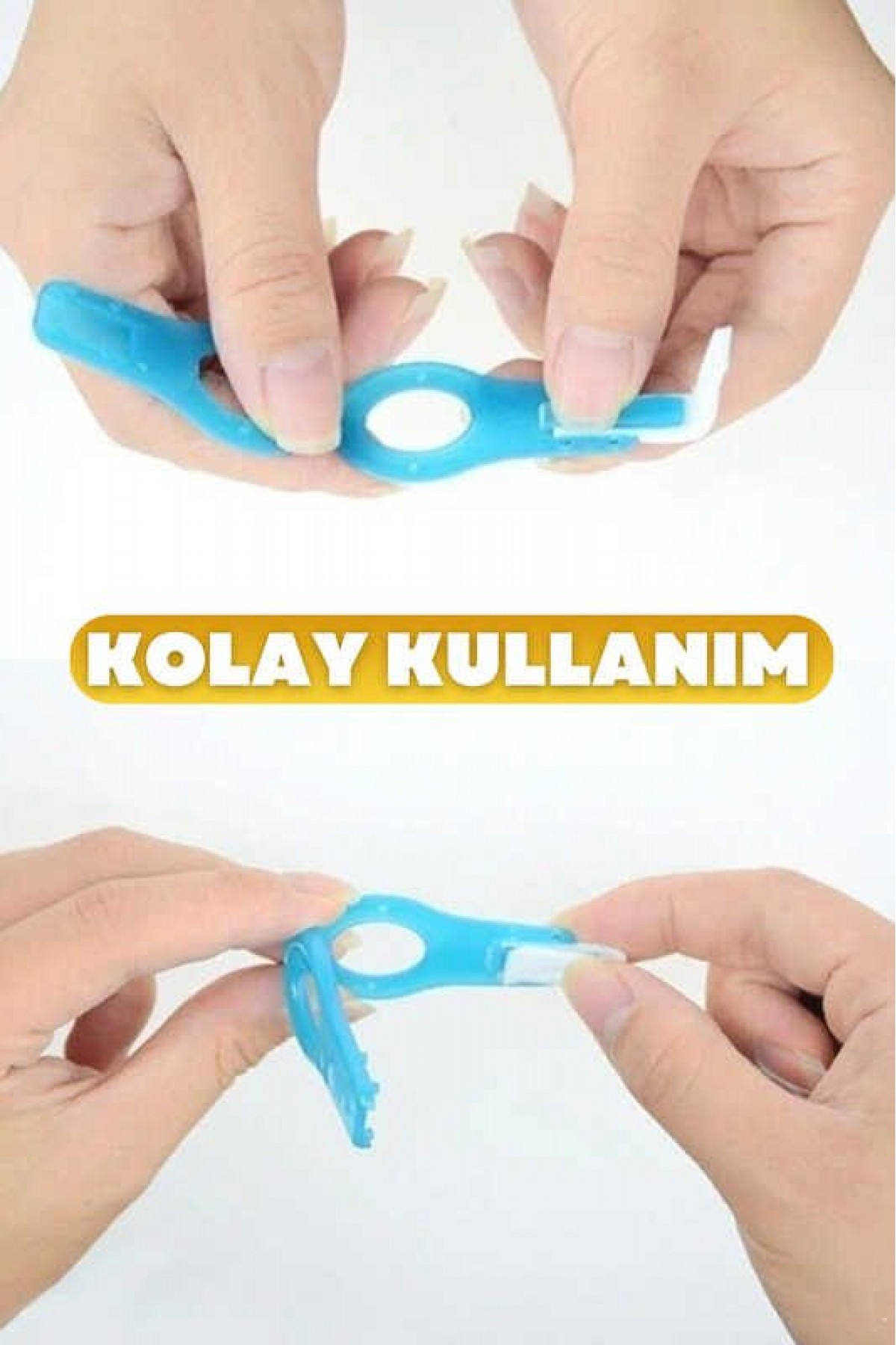 Lisinya214 Diş Leke Silgisi 1 Aparatlı + 5 Yedek Süngerli Set 1 Paket