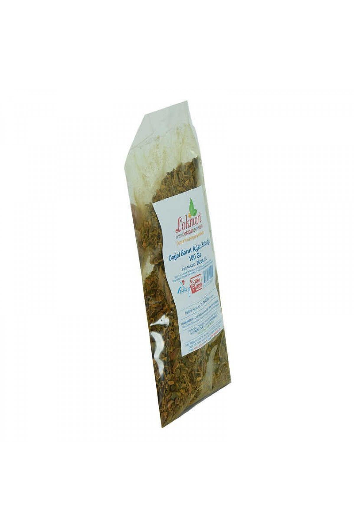 Doğal Barut Ağacı Kabuğu 100 Gr Paket Lisinya214 Doğal Barut Ağacı Kabuğu 100 Gr Paket