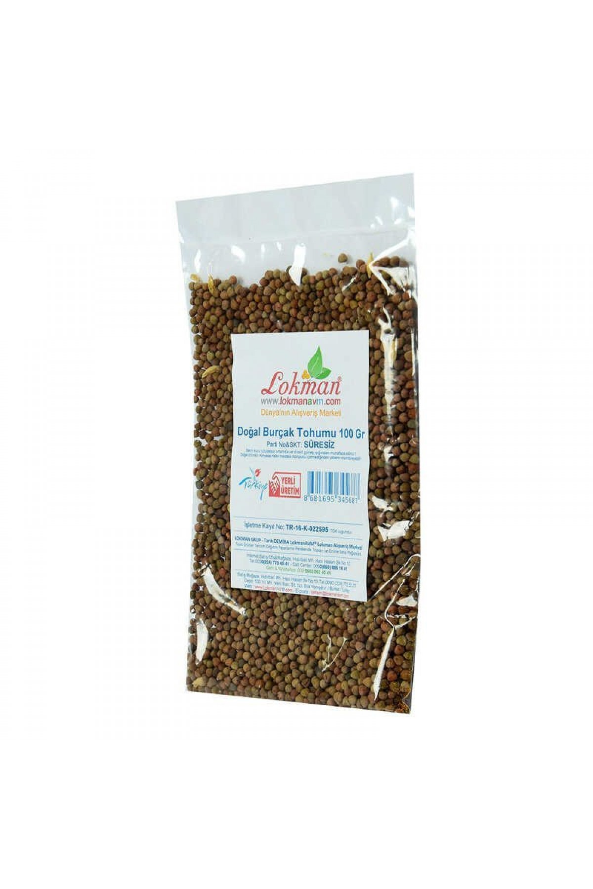 Lisinya214 Doğal Burçak Tohumu 100 Gr Paket