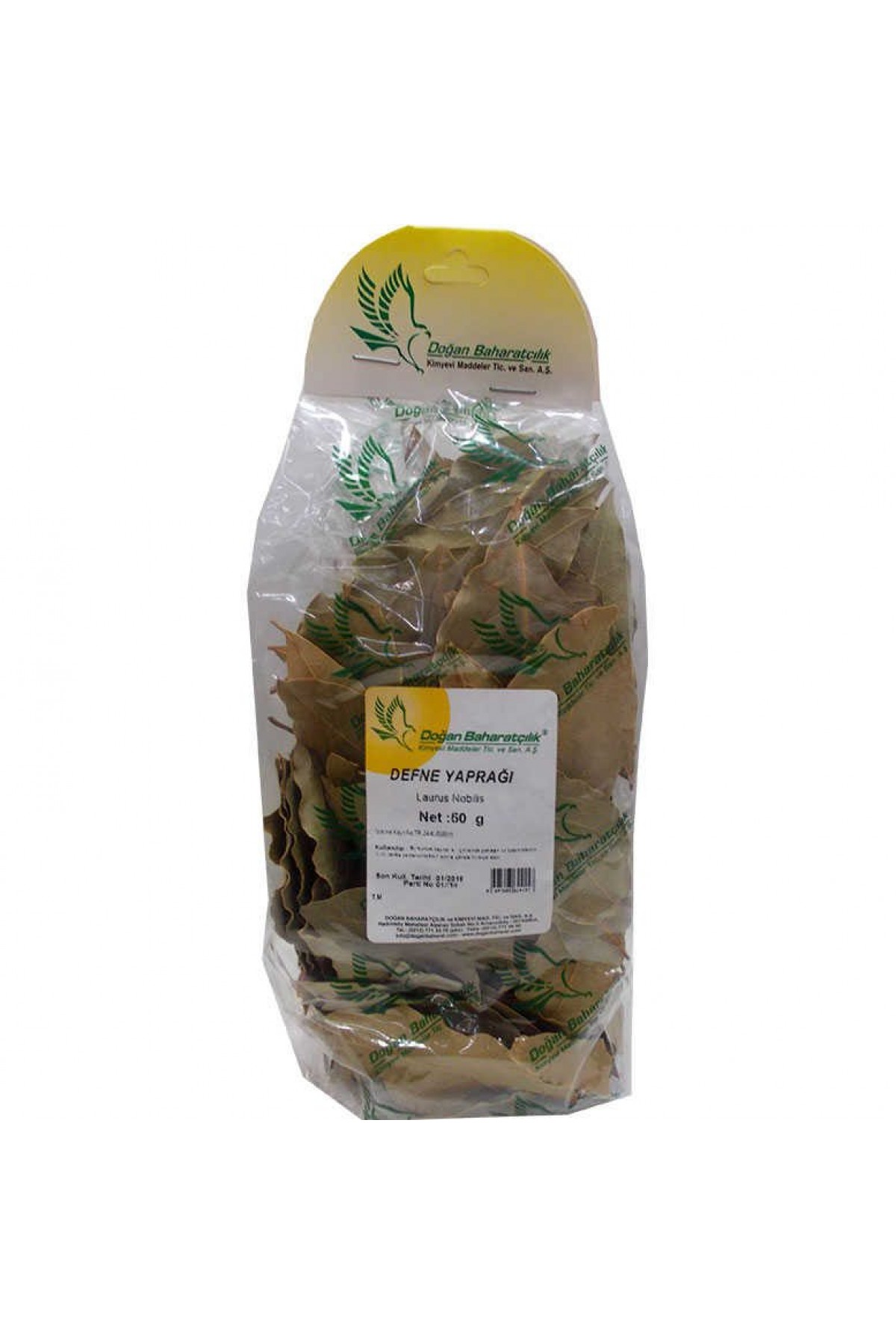 Lisinya214 Doğal Defne Yaprağı 50 Gr Paket
