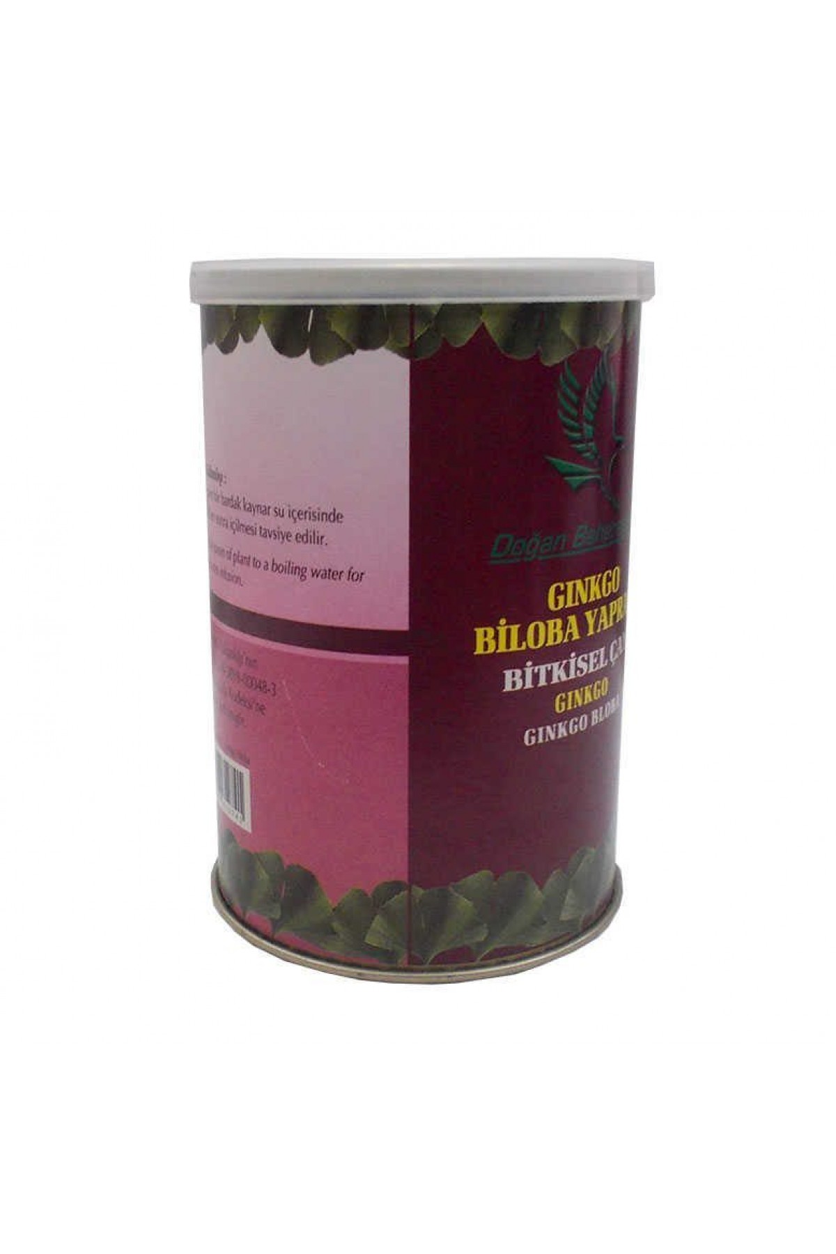 Doğal Ginkgo Biloba Yaprağı 100 Gr Teneke Kutu Lisinya214 Doğal Ginkgo Biloba Yaprağı 100 Gr Teneke Kutu