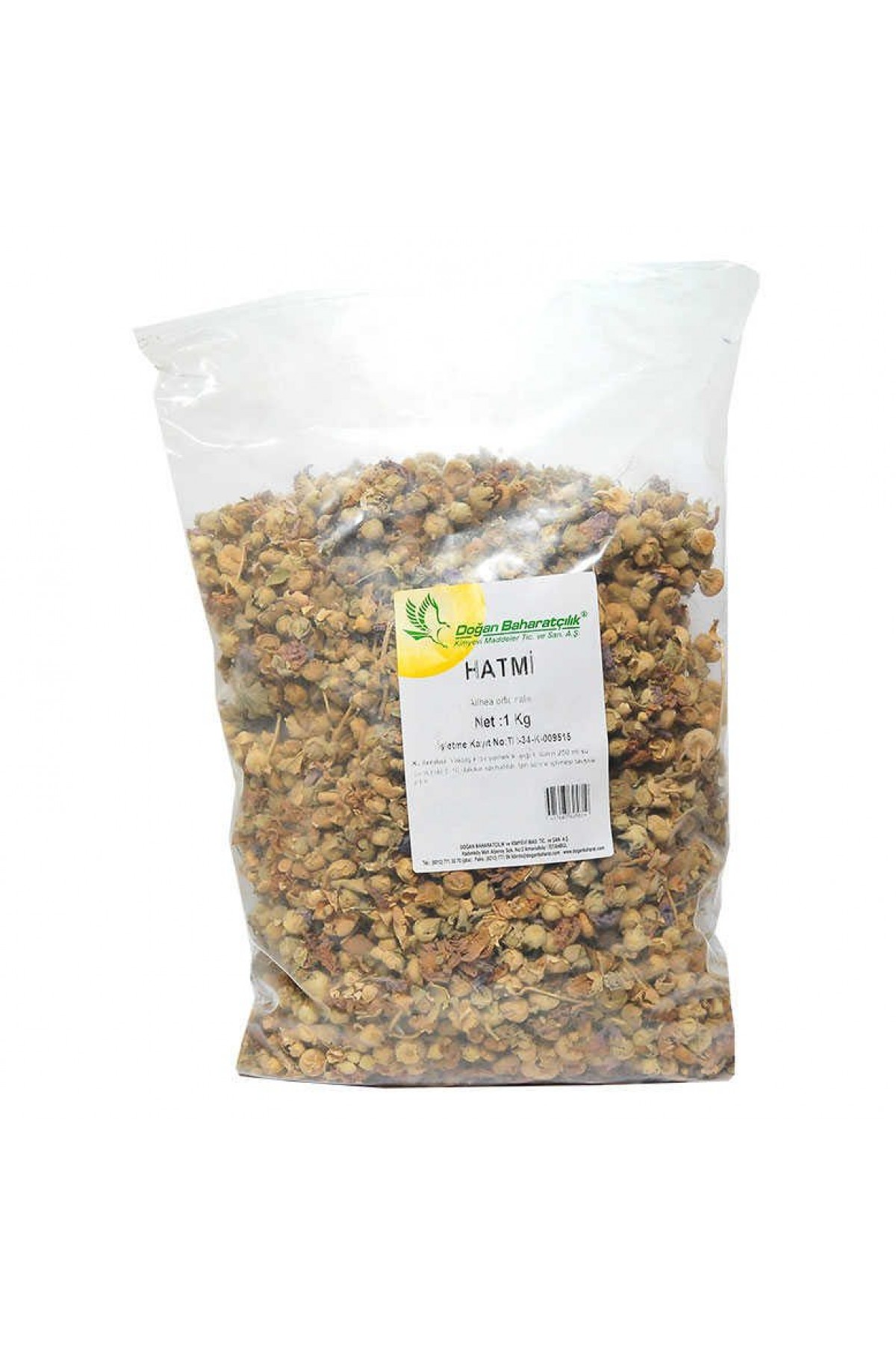 Lisinya214 Doğal Hatmi Çiceği, Gül Hatmi 1000 Gr Paket