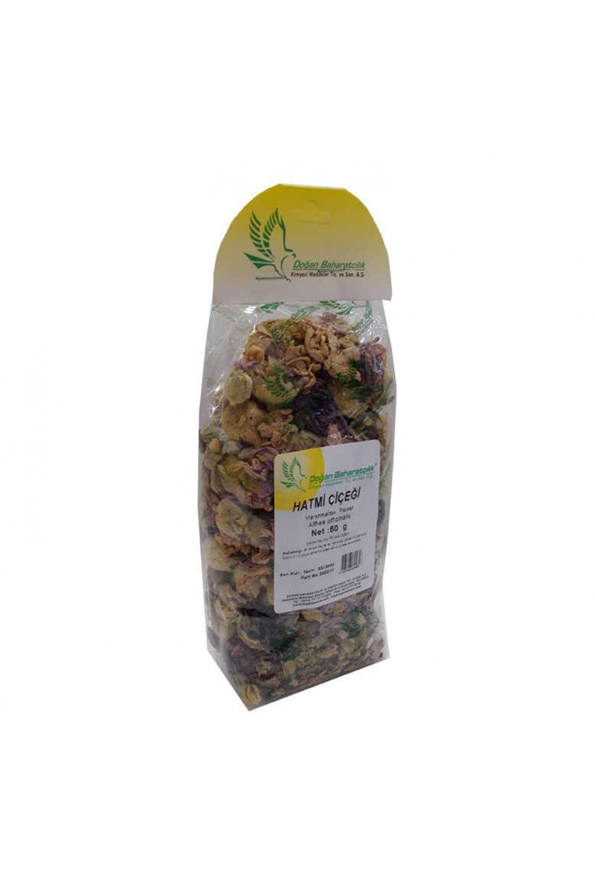 Lisinya214 Doğal Hatmi Çiceği, Gül Hatmi 50 Gr Paket