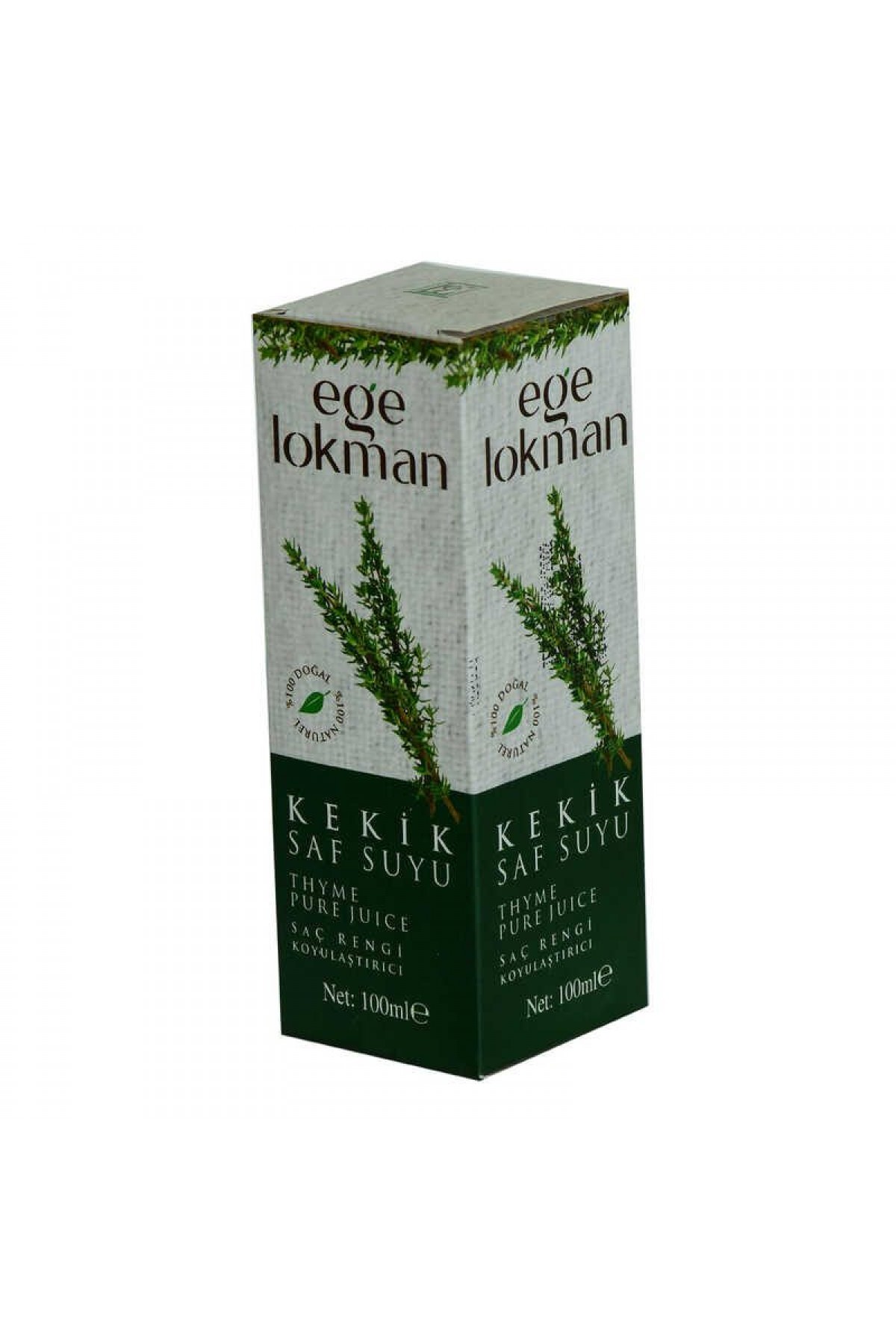 Lisinya214 Doğal Kekik Saf Suyu Saç Rengi Koyulaştırıcı Saç Bakımı 100 ML Spreyli Cam Şişe Lisinya214 Doğal Kekik Saf Suyu Saç Rengi Koyulaştırıcı Saç Bakımı 100 ML Spreyli Cam Şişe