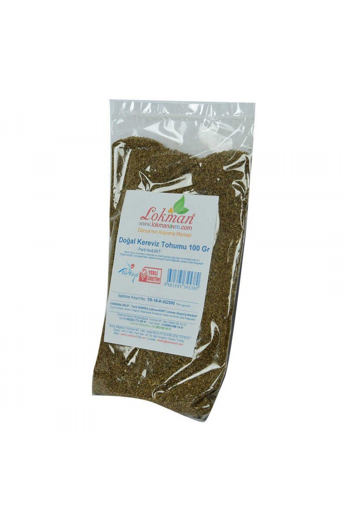 Lisinya214 Doğal Kereviz Tohumu 100 Gr Paket