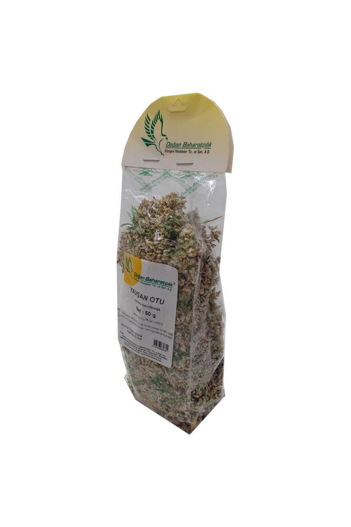 Lisinya214 Doğal Yavşan Otu 50 Gr Paket
