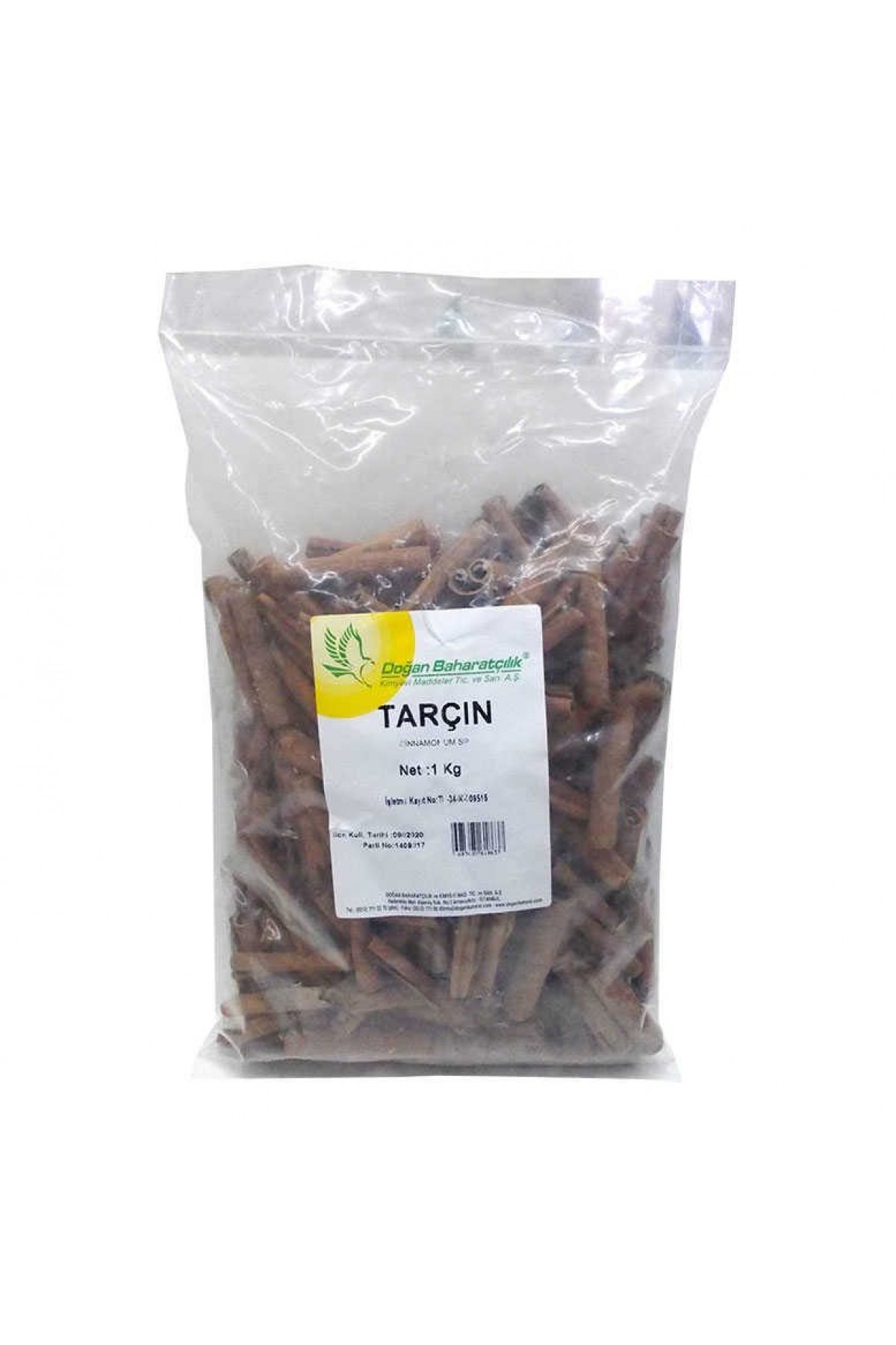 Lisinya214 Tarçın Çubuk Doğal 1000 Gr Paket