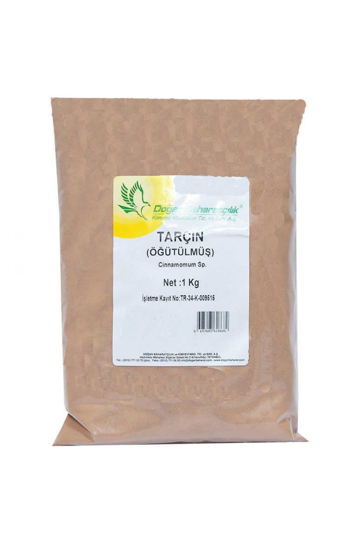 Lisinya214 Tarçın Öğütülmüş Doğal 1000 Gr Paket