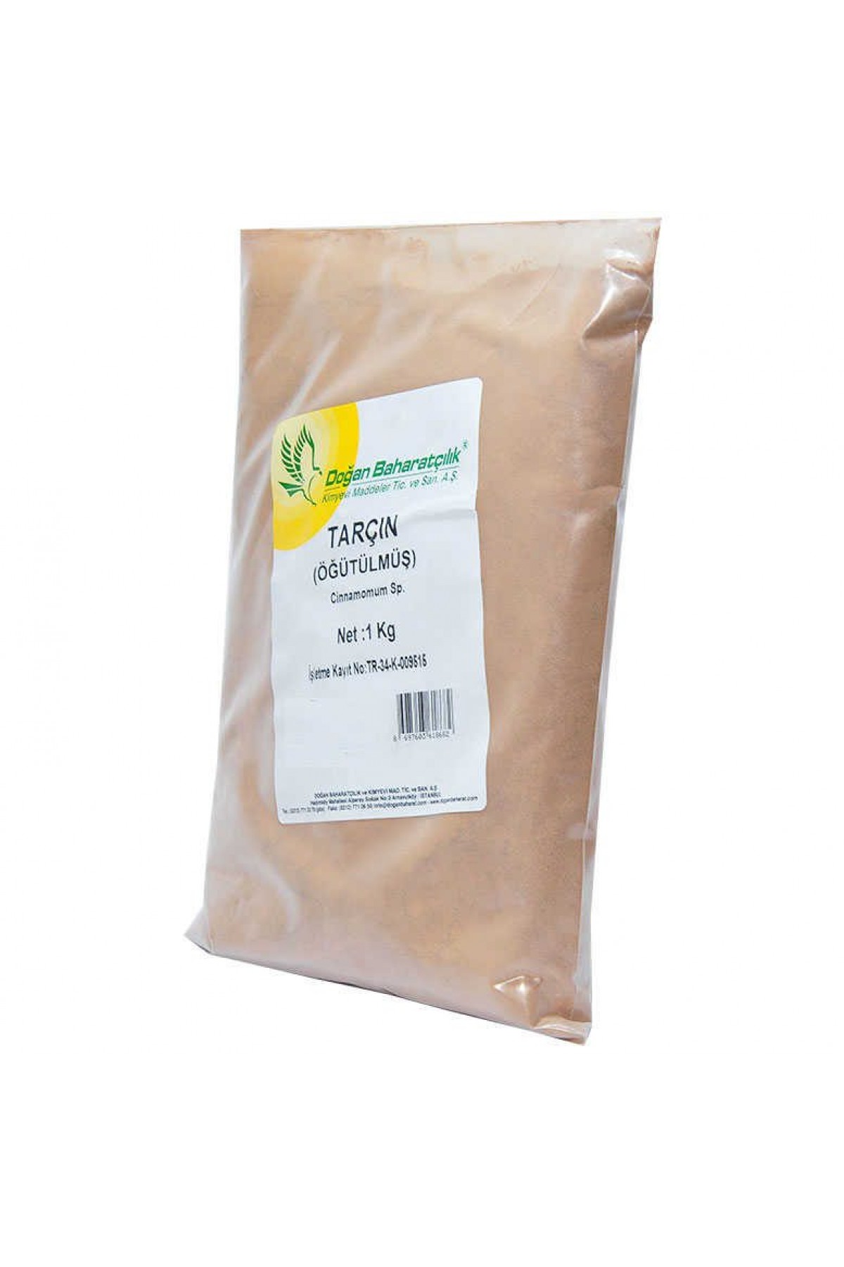 Lisinya214 Tarçın Öğütülmüş Doğal 1000 Gr Paket
