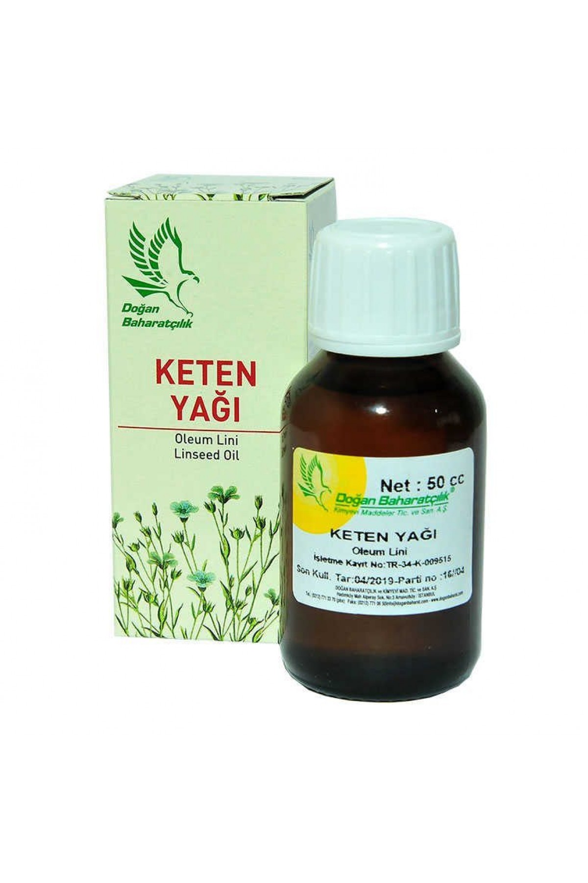 Keten Yağı 50cc Lisinya214 Keten Yağı 50cc