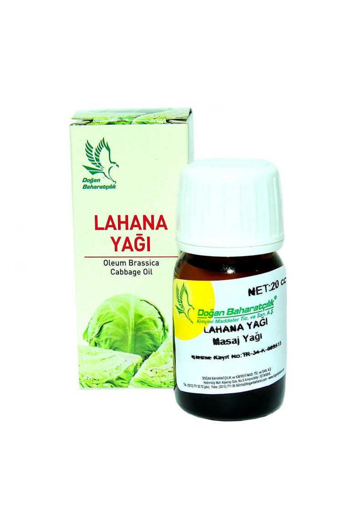 Lisinya214 Lahana Yağı 20 cc