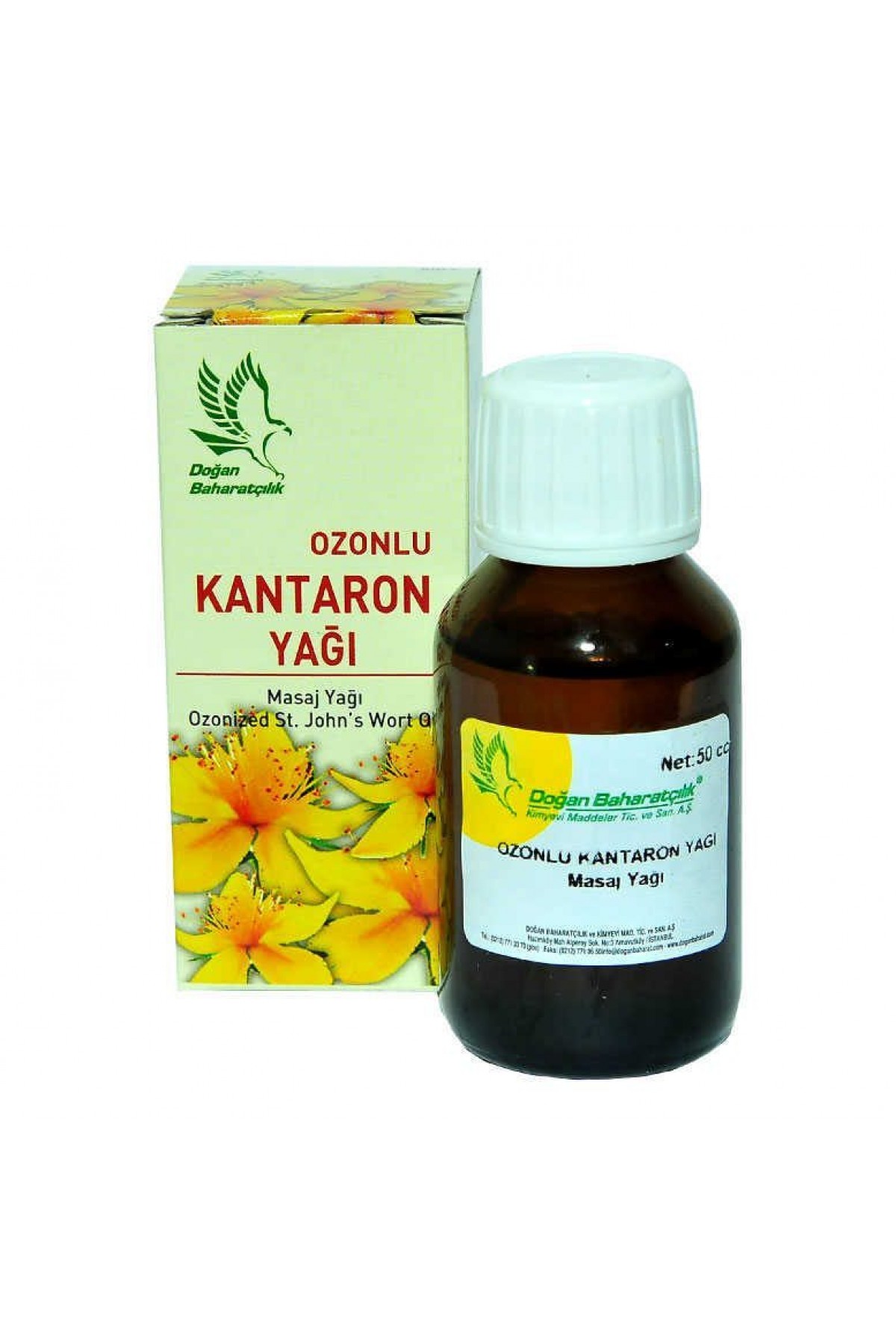 Lisinya214 Ozonlu Kantaron Yağı 50cc