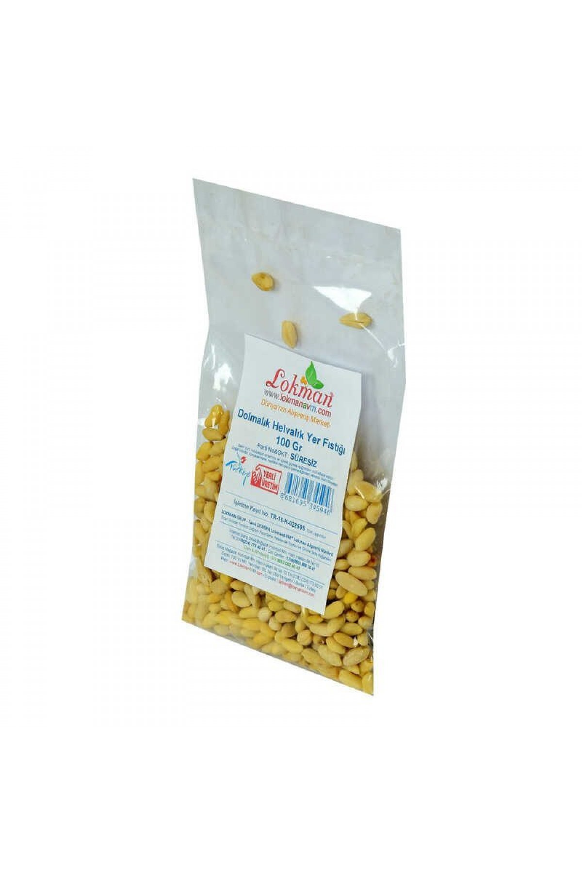 Dolmalık Helvalık Yer Fıstığı 100 Gr Paket Lisinya214 Dolmalık Helvalık Yer Fıstığı 100 Gr Paket
