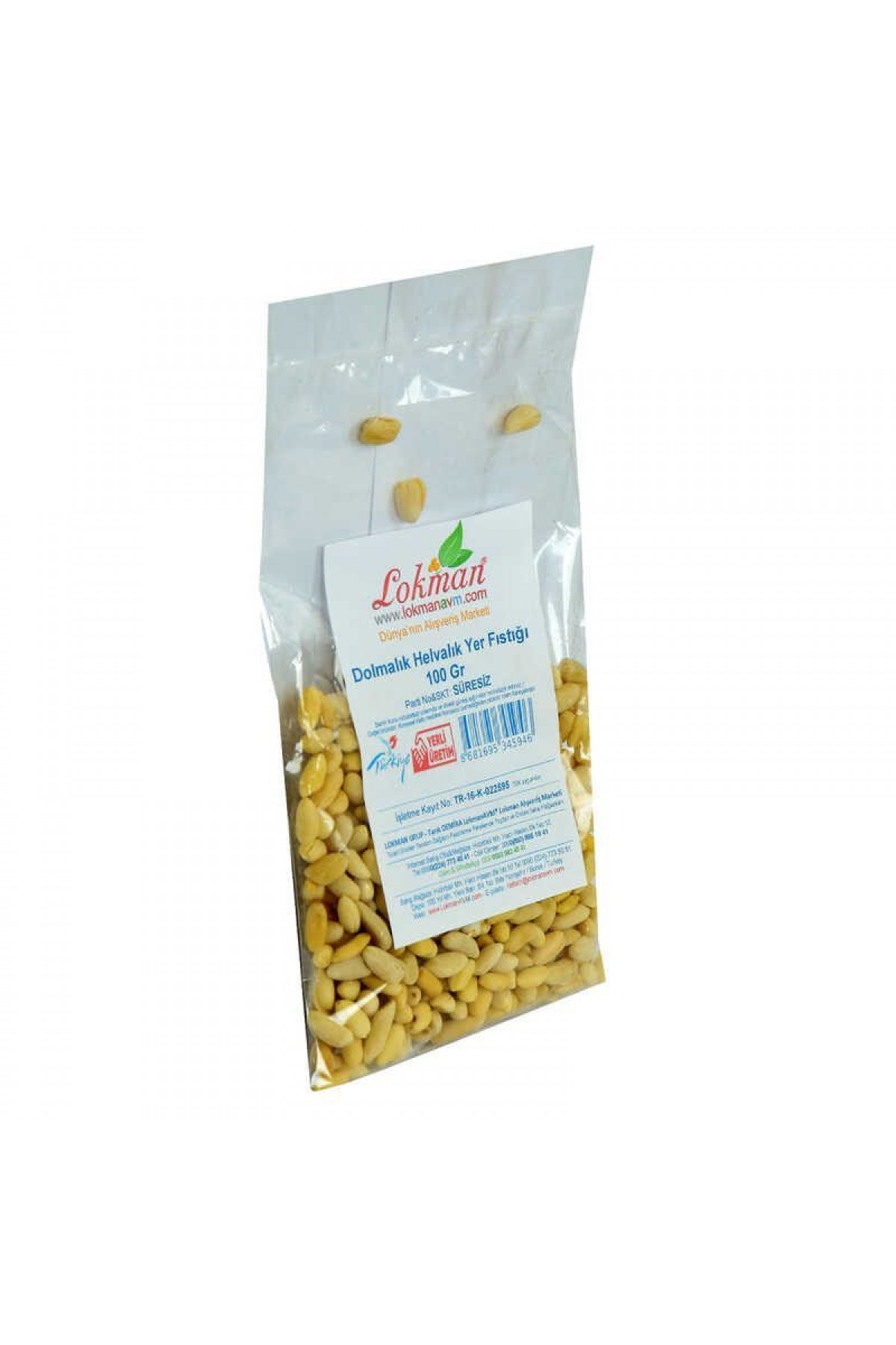 Dolmalık Helvalık Yer Fıstığı 100 Gr Paket Lisinya214 Dolmalık Helvalık Yer Fıstığı 100 Gr Paket