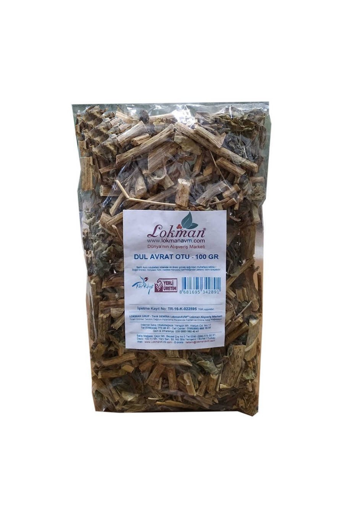 Lisinya214 Dul Avrat Otu 100 Gr Paket