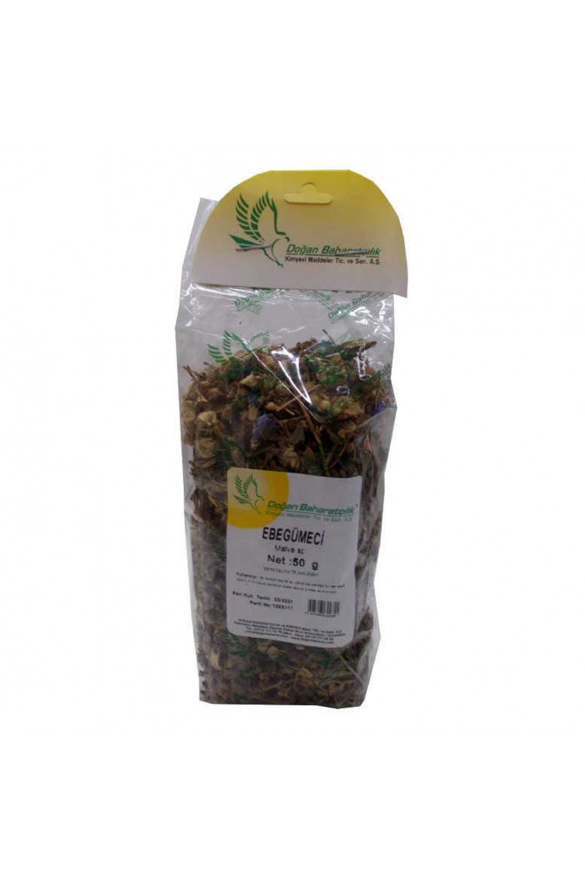 Lisinya214 Ebegümeci Otu Doğal 50 Gr Paket