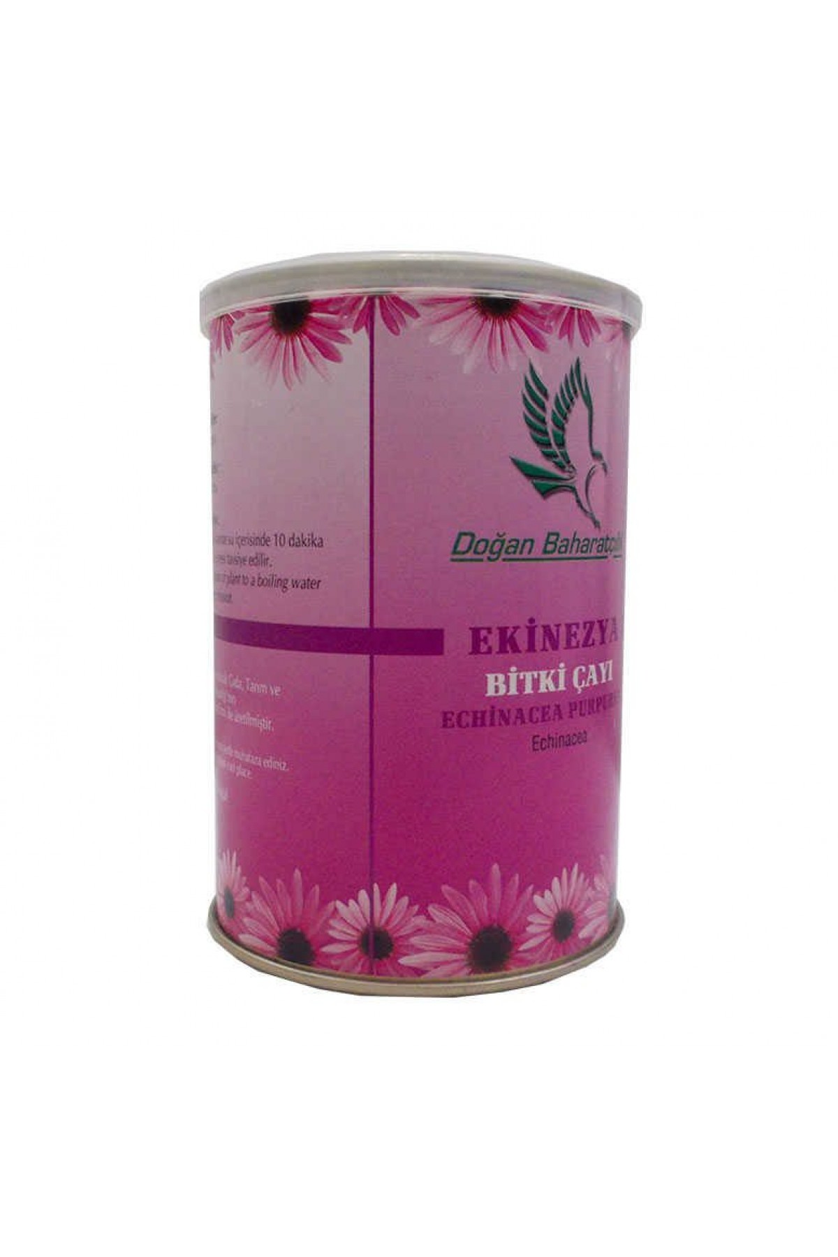 Ekinezya Çayı Doğal 50 Gr Teneke Kutu Lisinya214 Ekinezya Bitki Çayı Doğal 50 Gr Teneke Kutu