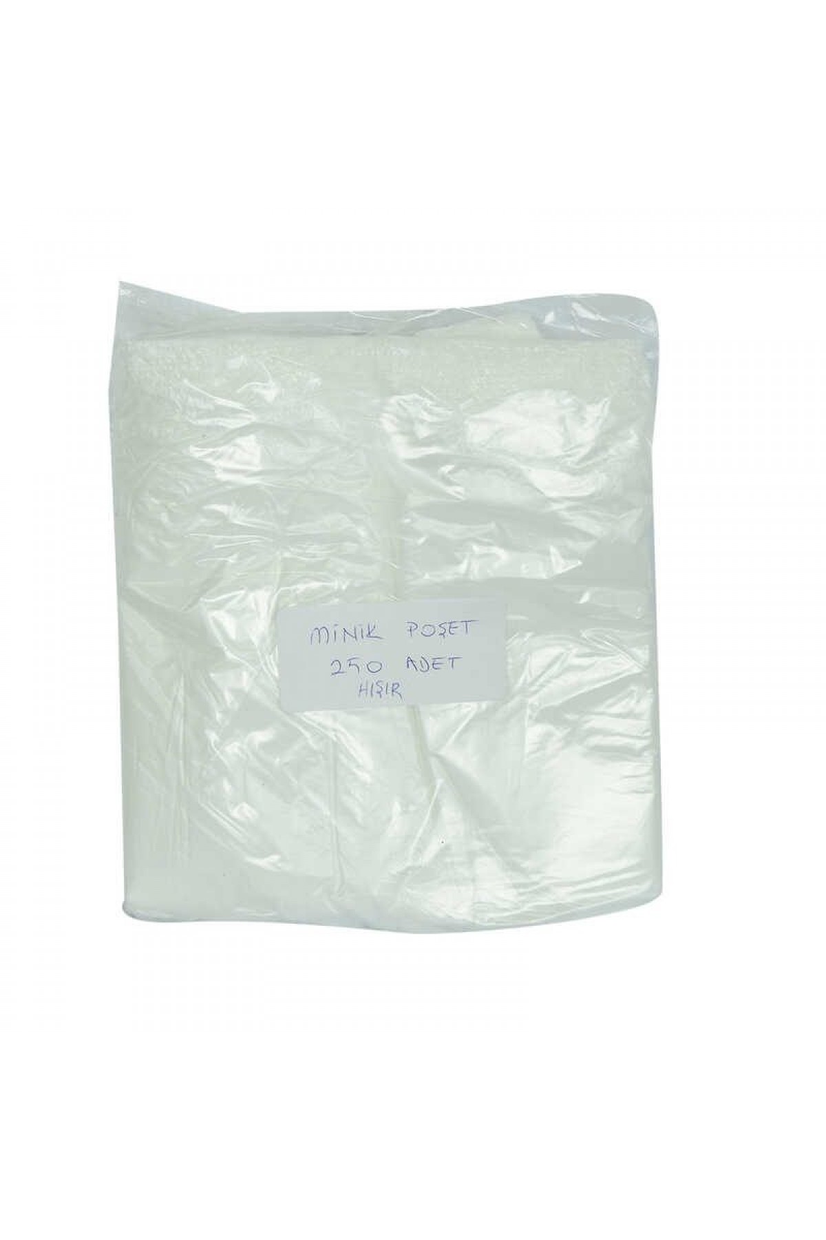 Lisinya214 Ekonomik Mini Boy Atlet Hışır Poşet 30X20 Cm İnce Beyaz 250 Adet 1 Paket