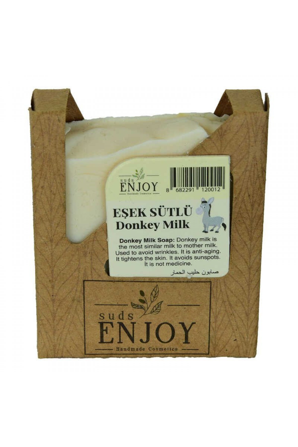 Eşek Sütlü Yüz, Vücut ve Saç Sabunu 100 Gr Lisinya214 Eşek Sütlü Yüz, Vücut ve Saç Sabunu 100 Gr