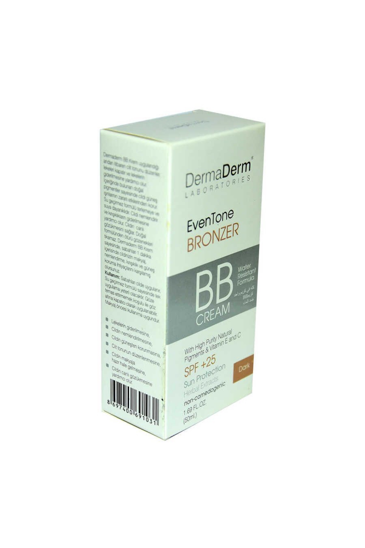 EvenTone BB Krem Koyu Ton Spf+25 Güneş Koruma Özlü 50 ML Lisinya214 EvenTone BB Krem Koyu Ton Spf+25 Güneş Koruma Bitki Özlü 50 ML