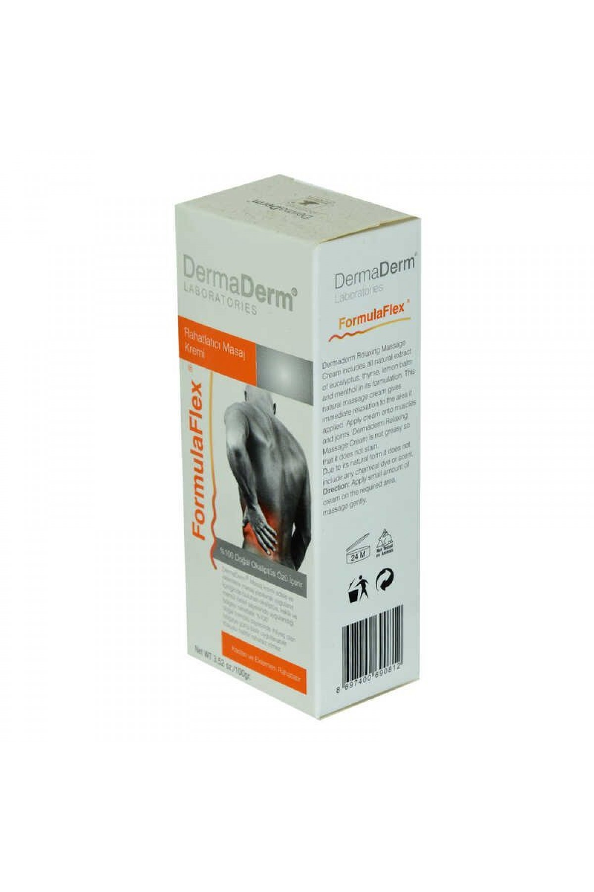 Lisinya214 FormulaFlex Okaliptüs Özlü Rahatlatıcı Masaj Kremi 100 Gr