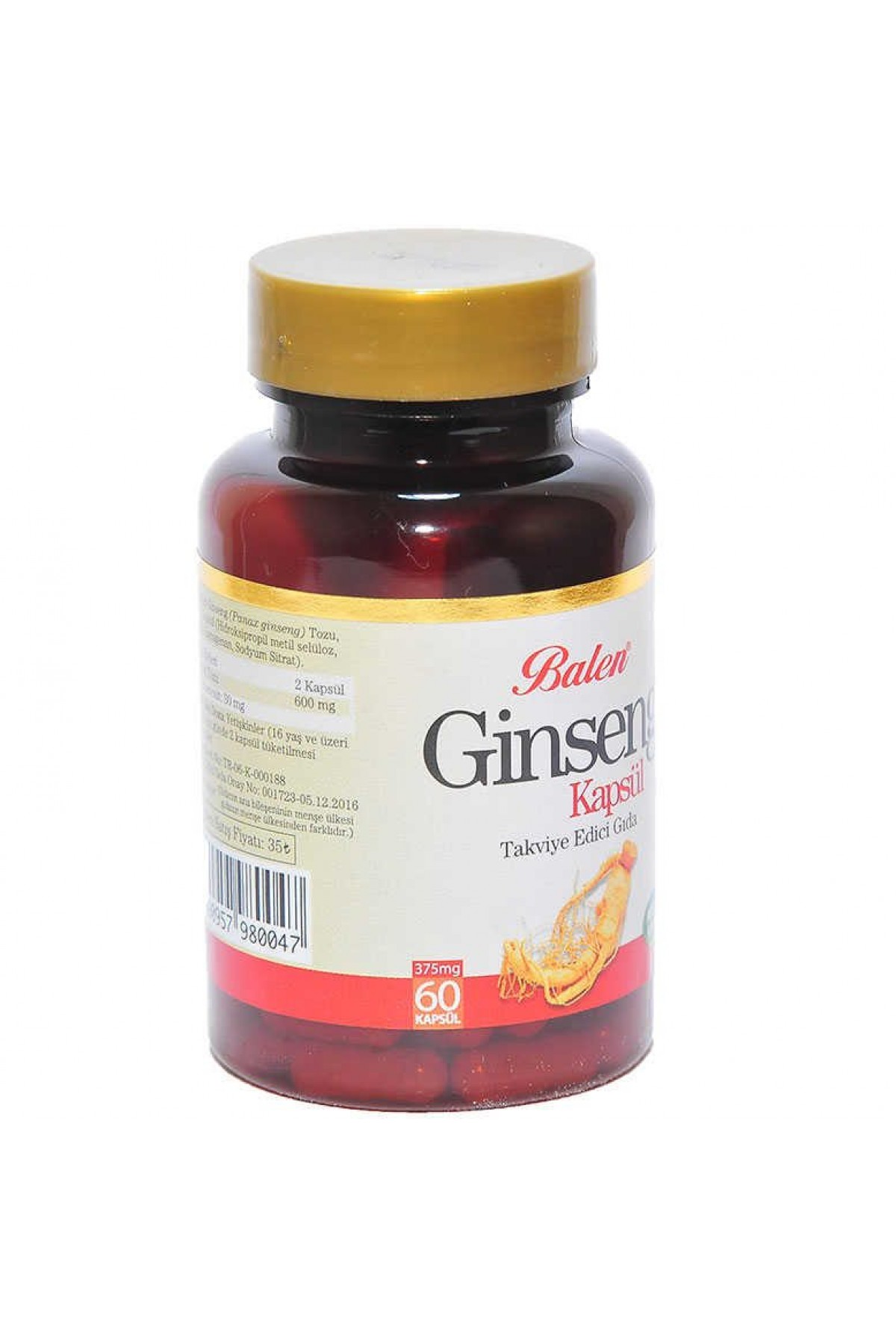 Lisinya214 Ginseng 60 Kapsül